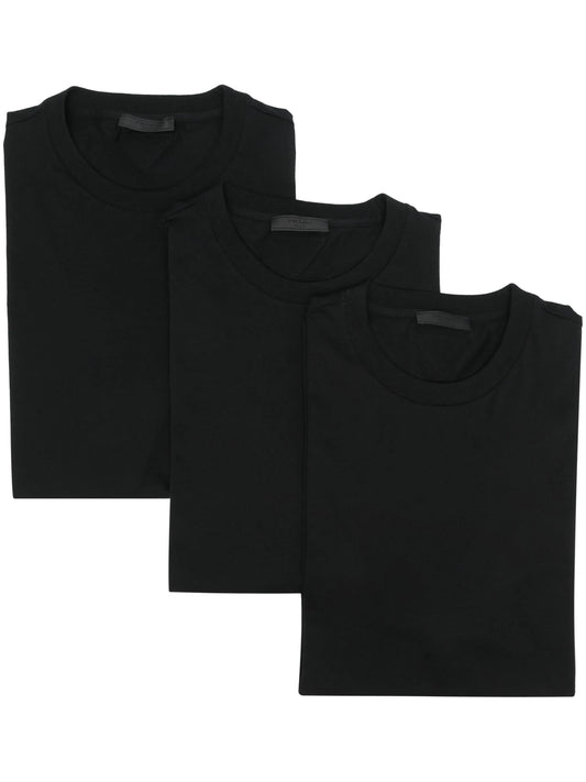 short-sleeve cotton T-shirt (pack of three)