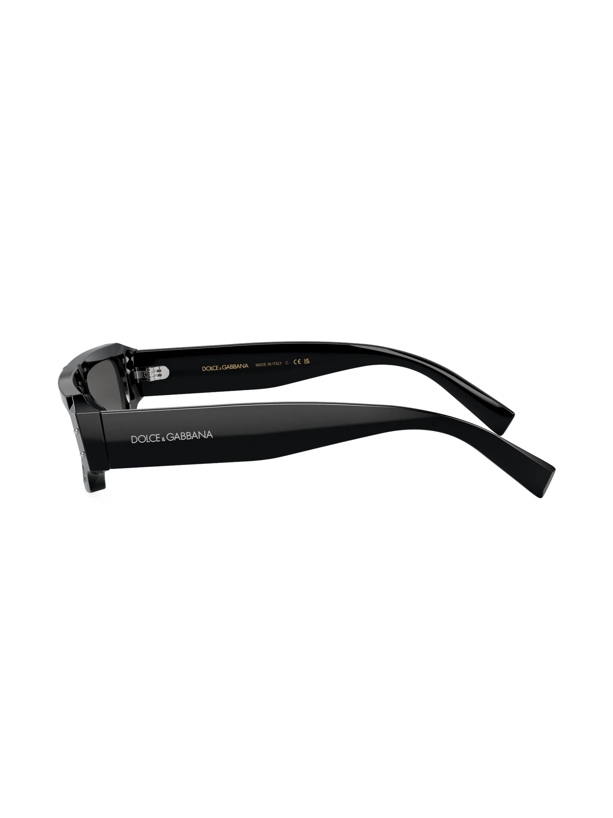square-frame tinted sunglasses
