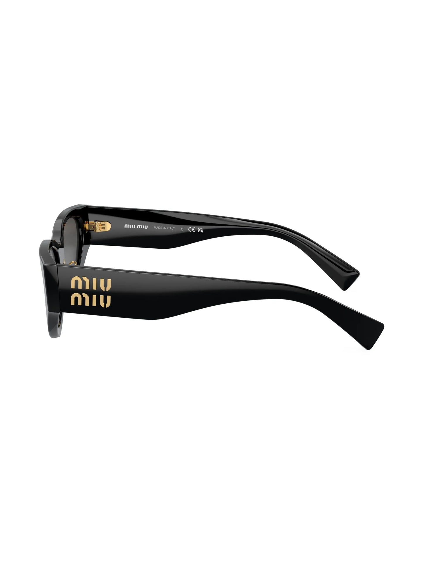 logo-lettering geometric sunglasses