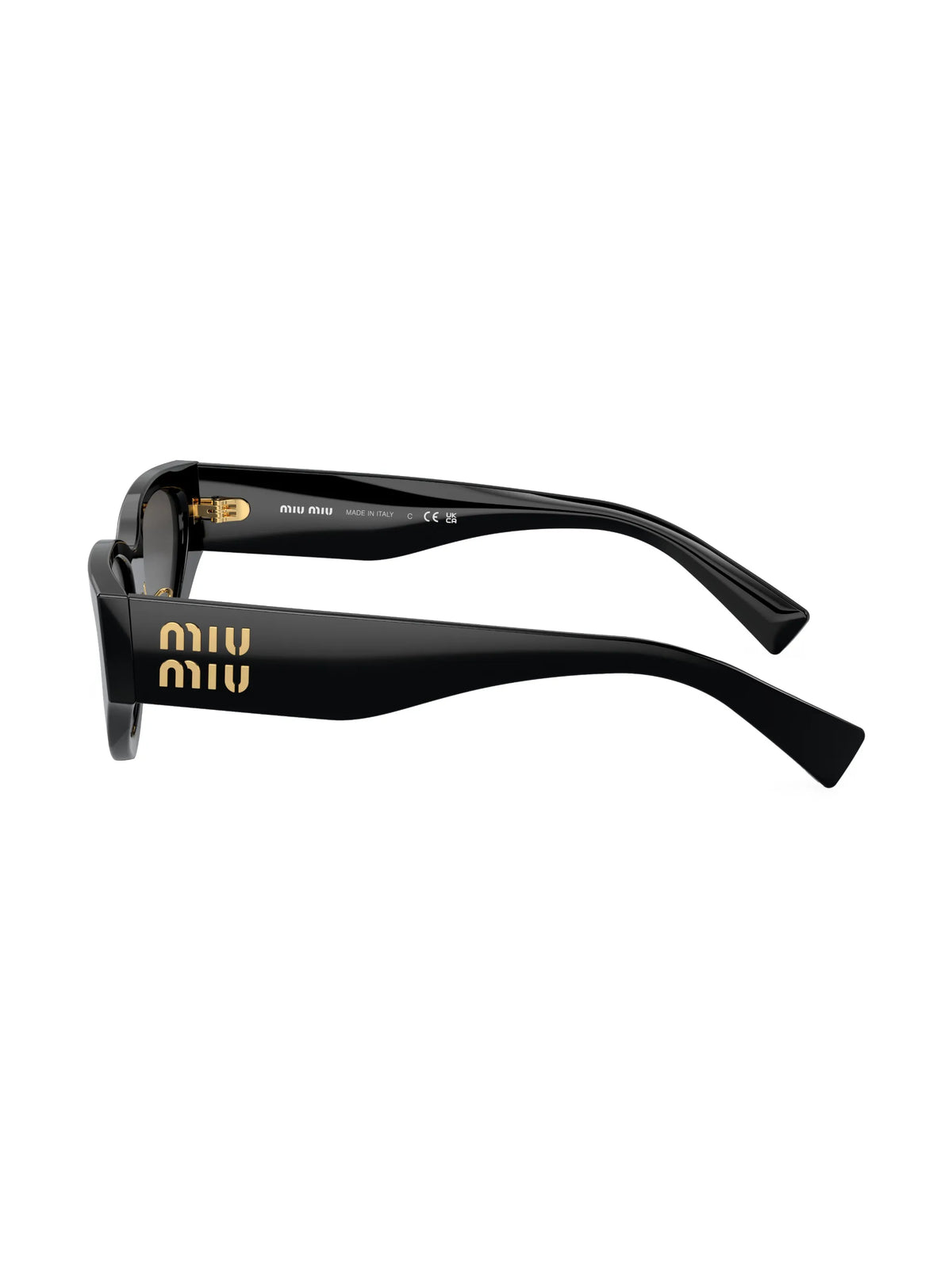 logo-lettering geometric sunglasses