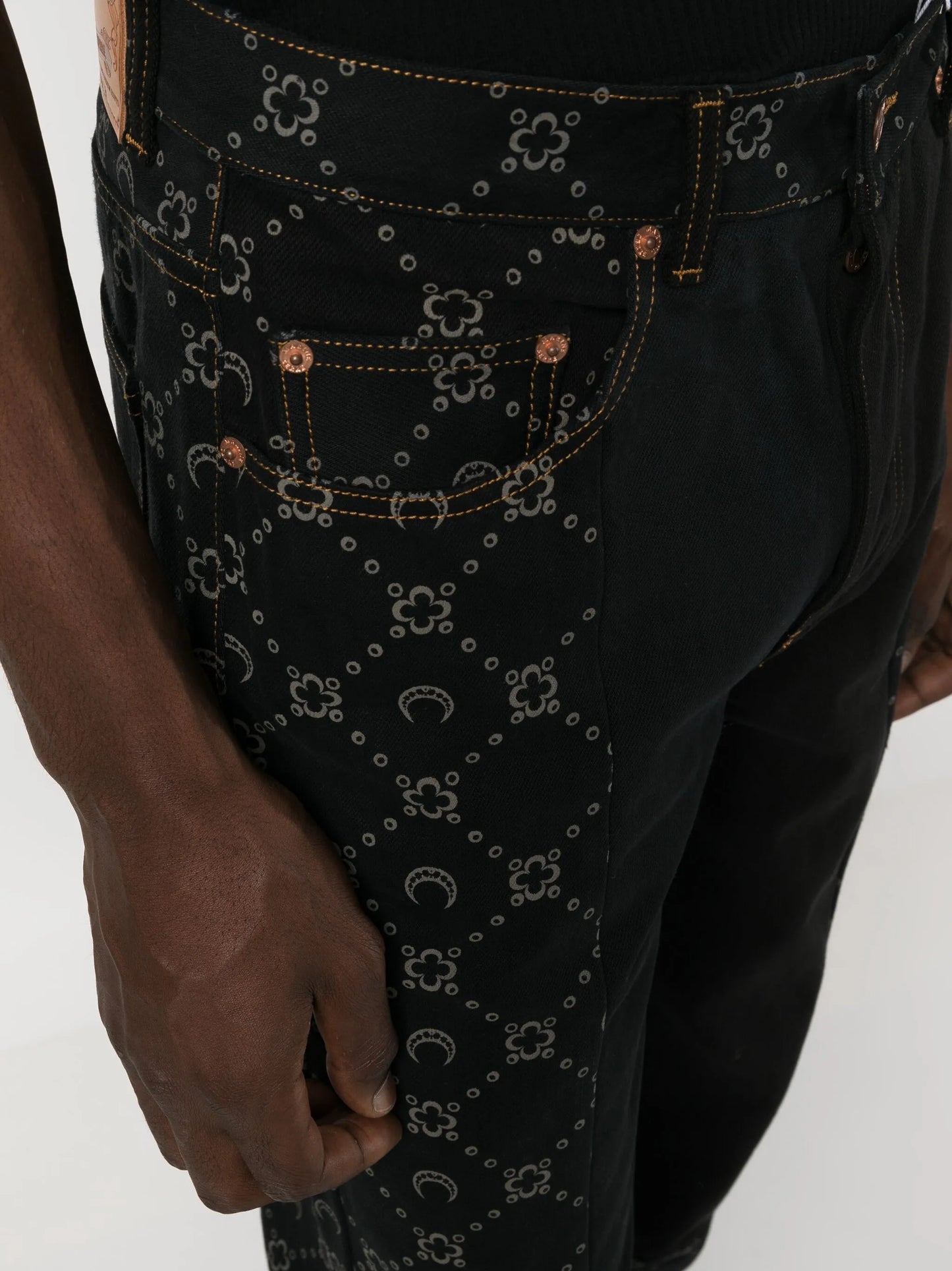 Regenerated Moonogram jeans