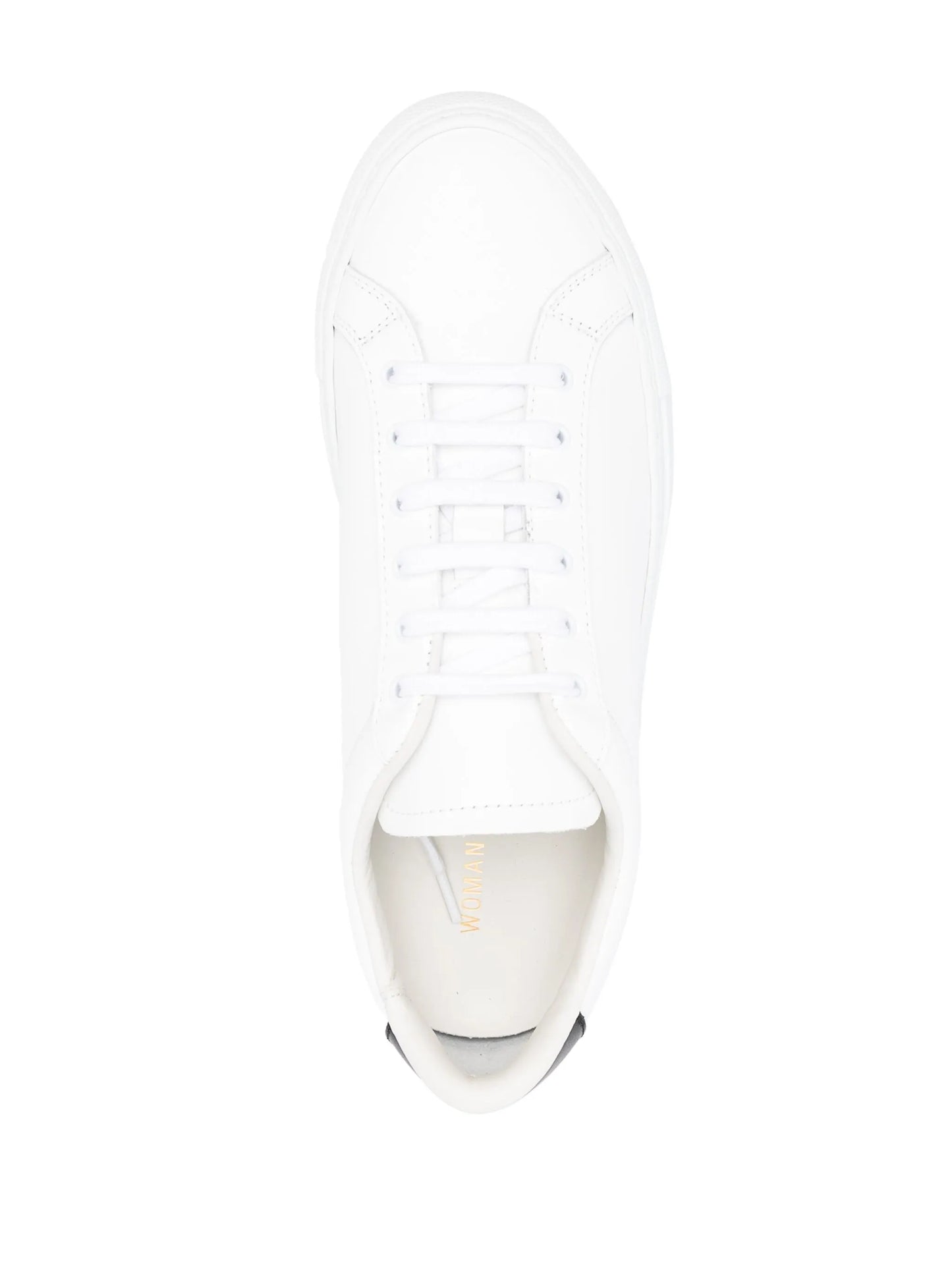 Retro leather sneakers