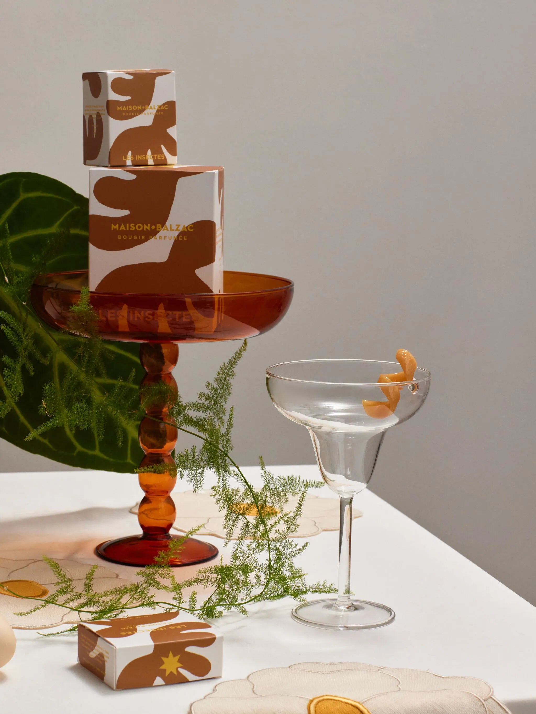Le Twist cocktail glass
