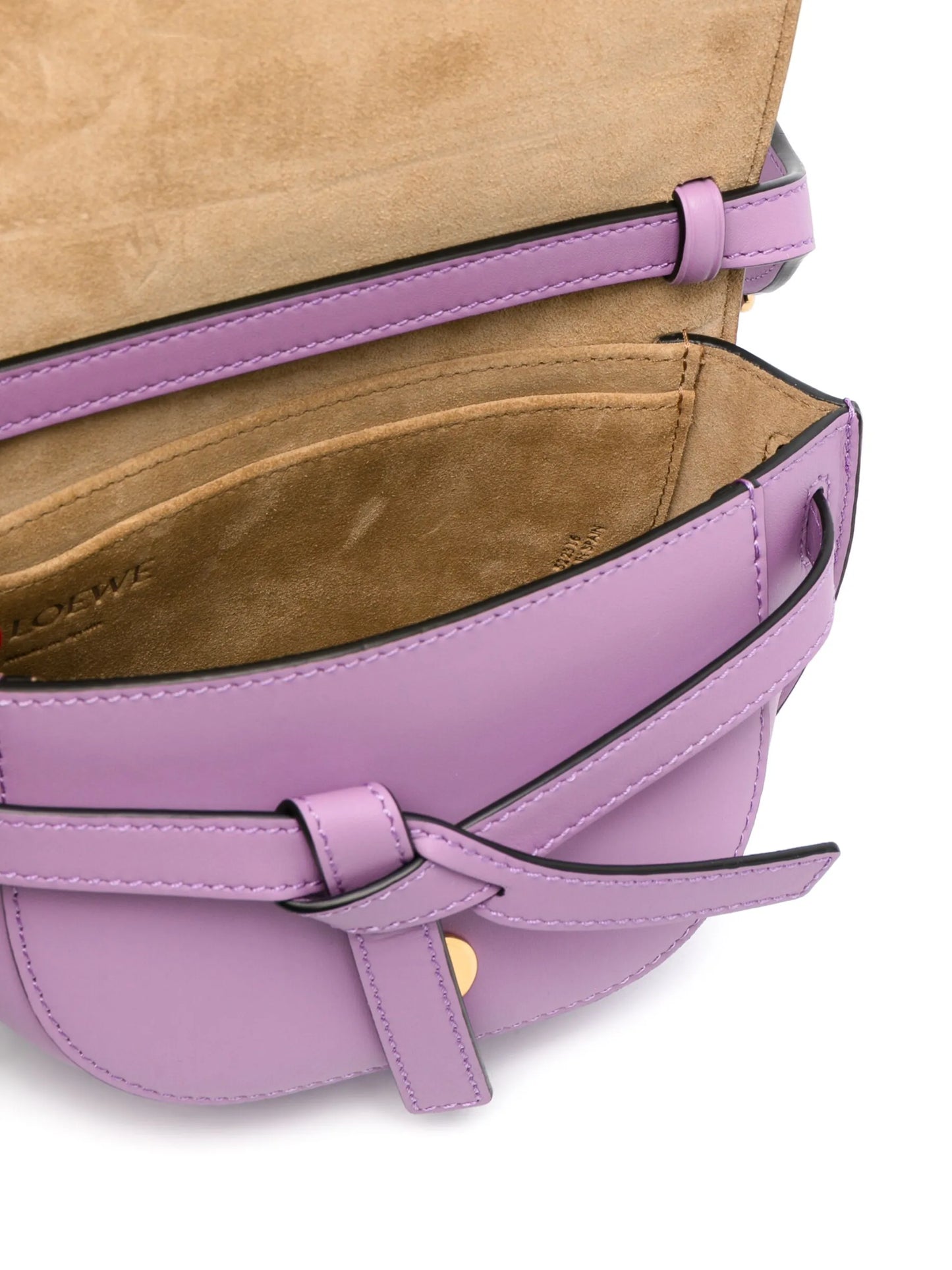mini Gate Dual leather crossbody bag
