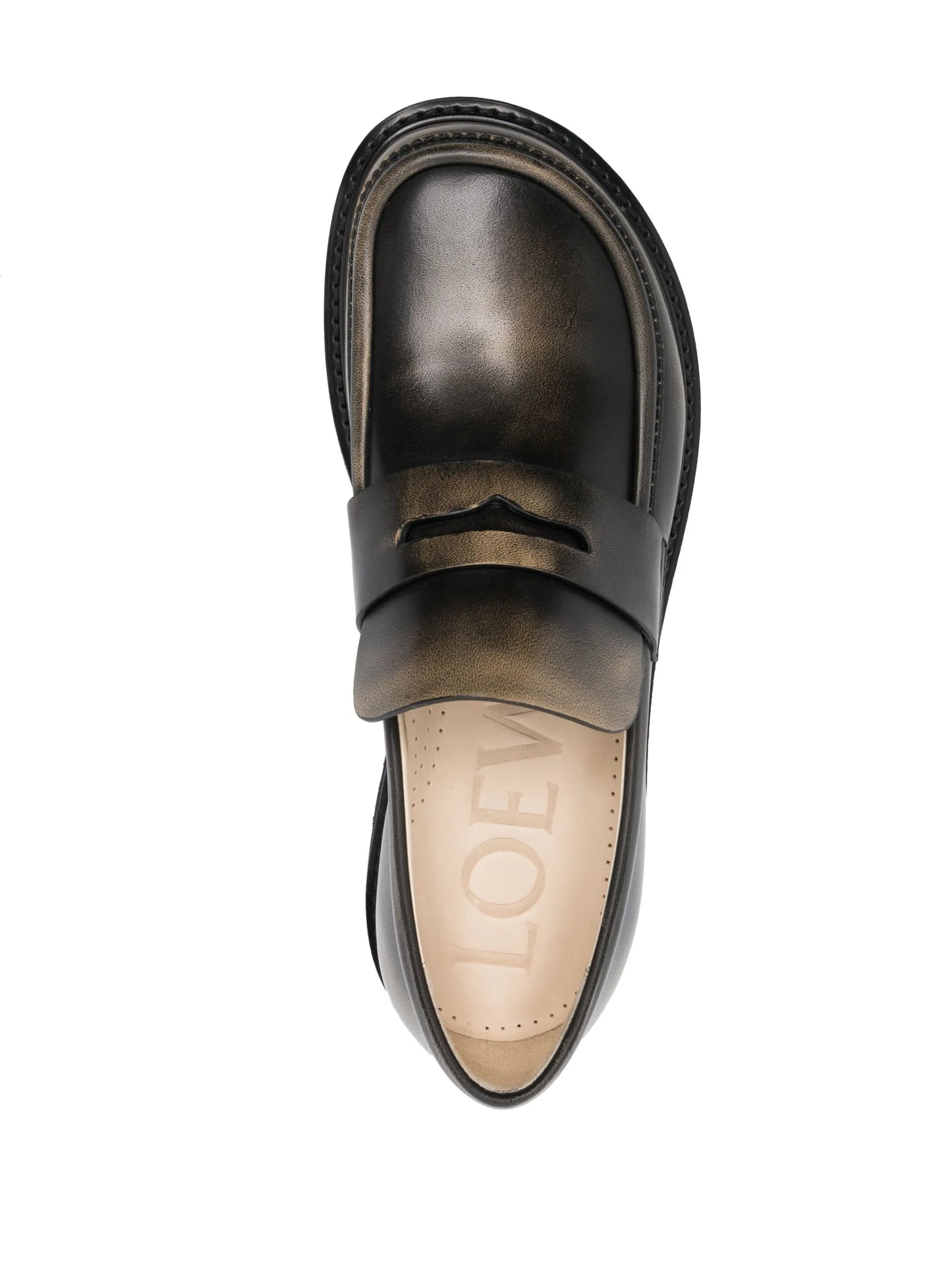 Blaze leather flat loafers