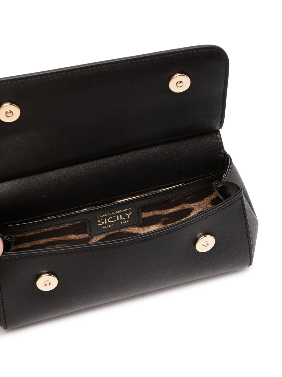 mini Sicily calf leather handbag