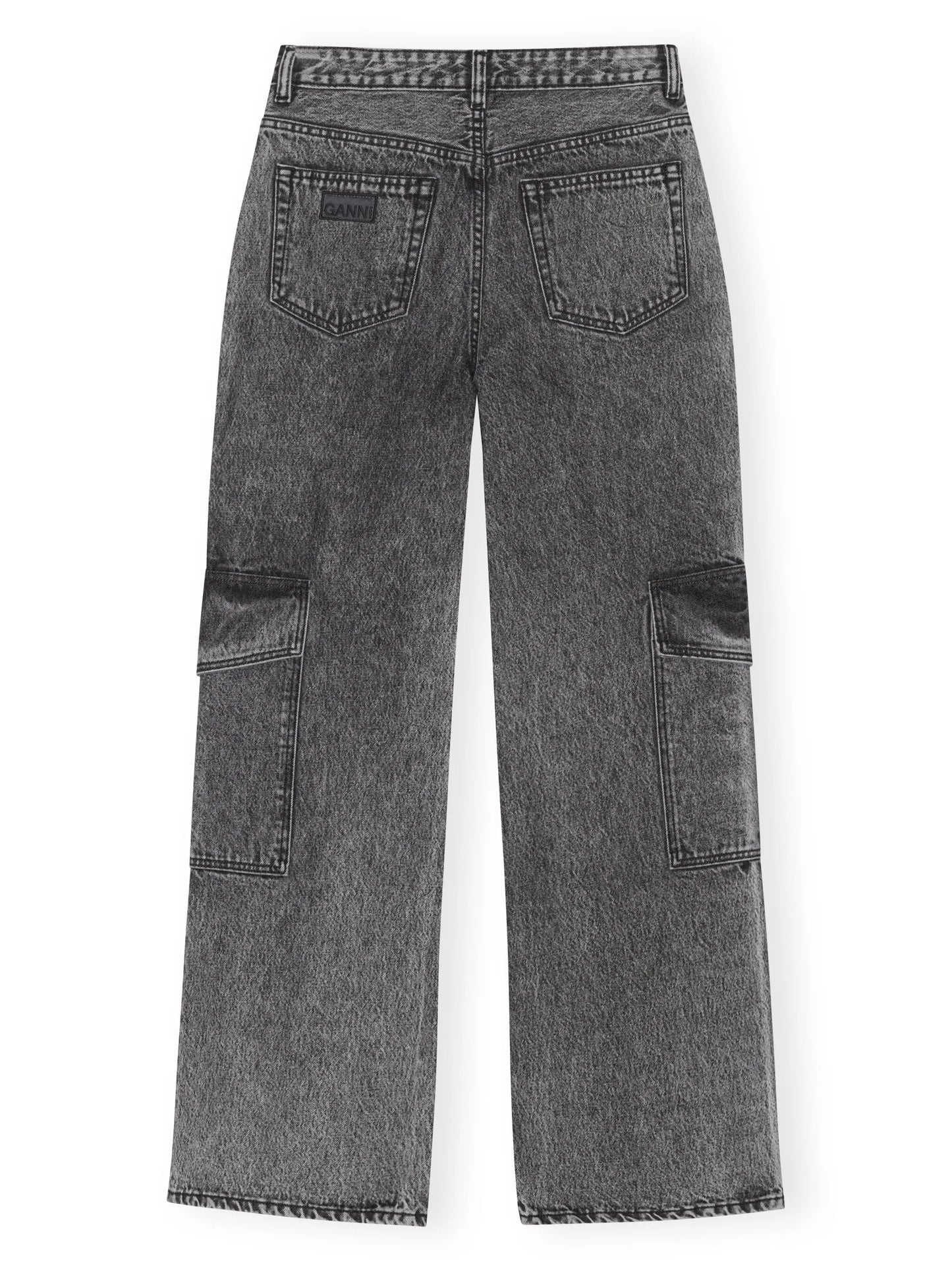 mid-rise wide-leg jeans