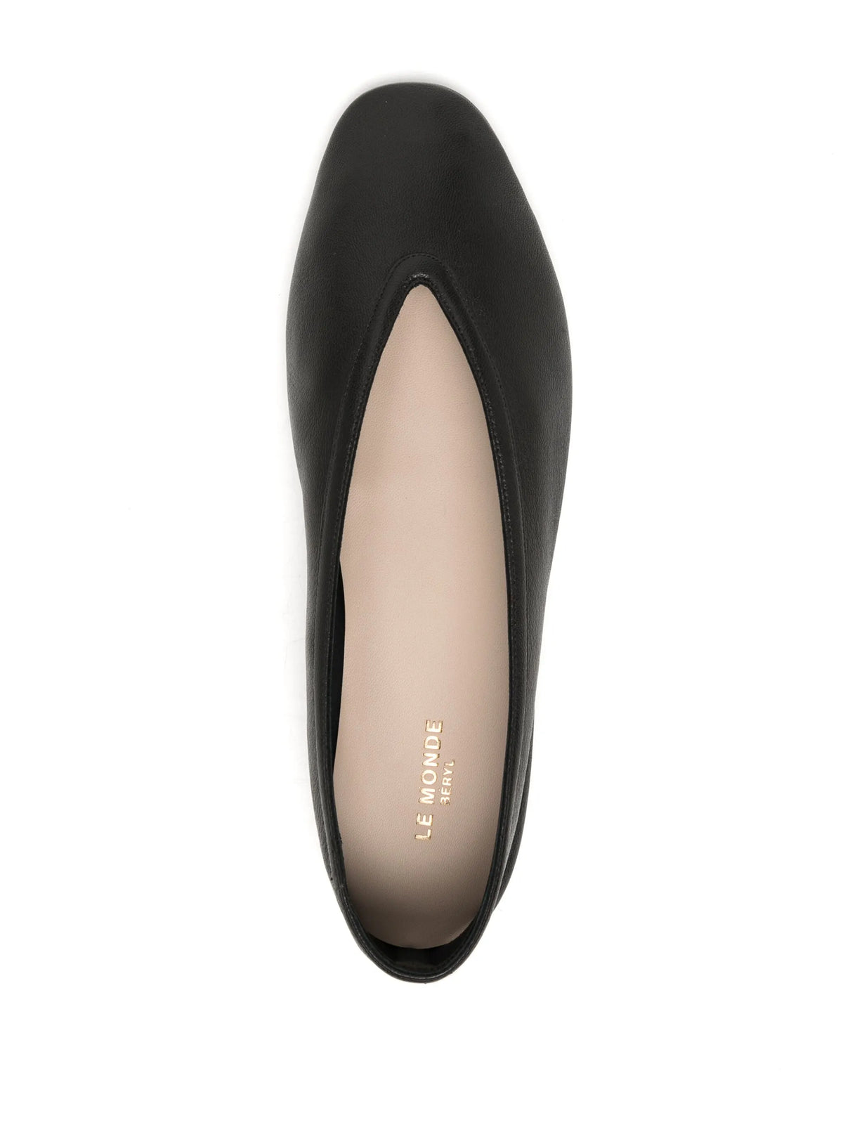 Luna slippers in black leather