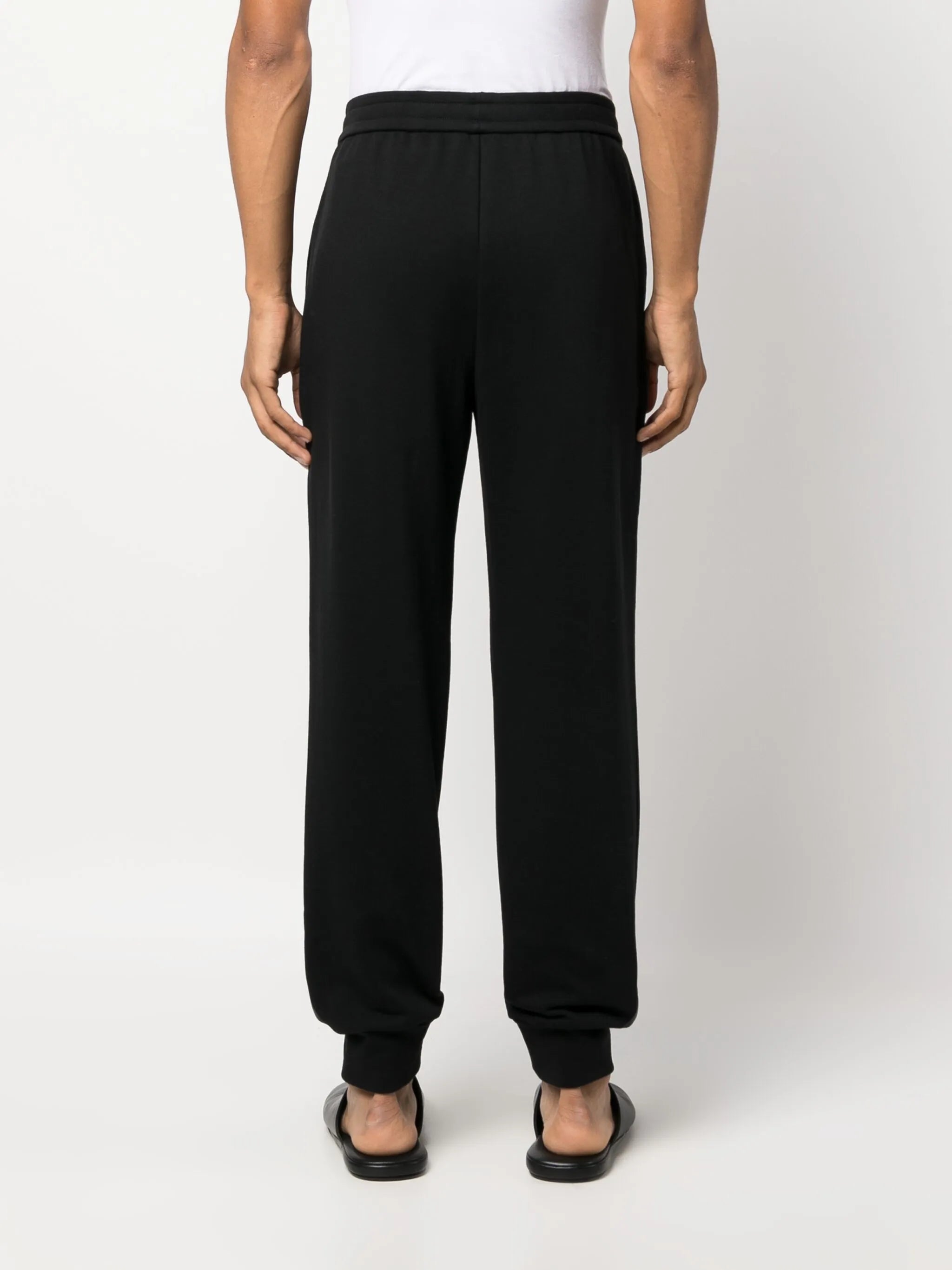 tapered cotton track pants