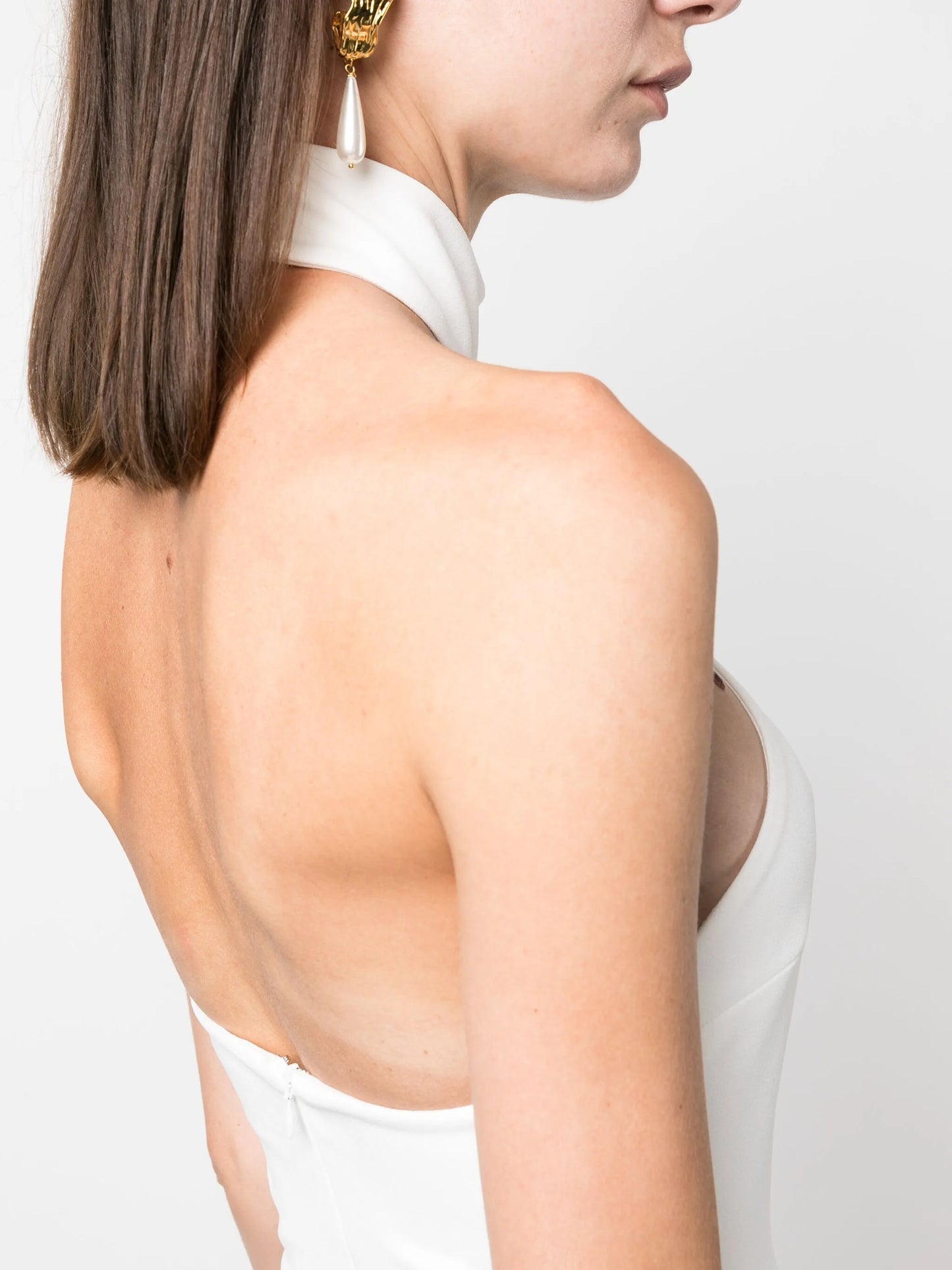 Blanca halterneck maxi dress