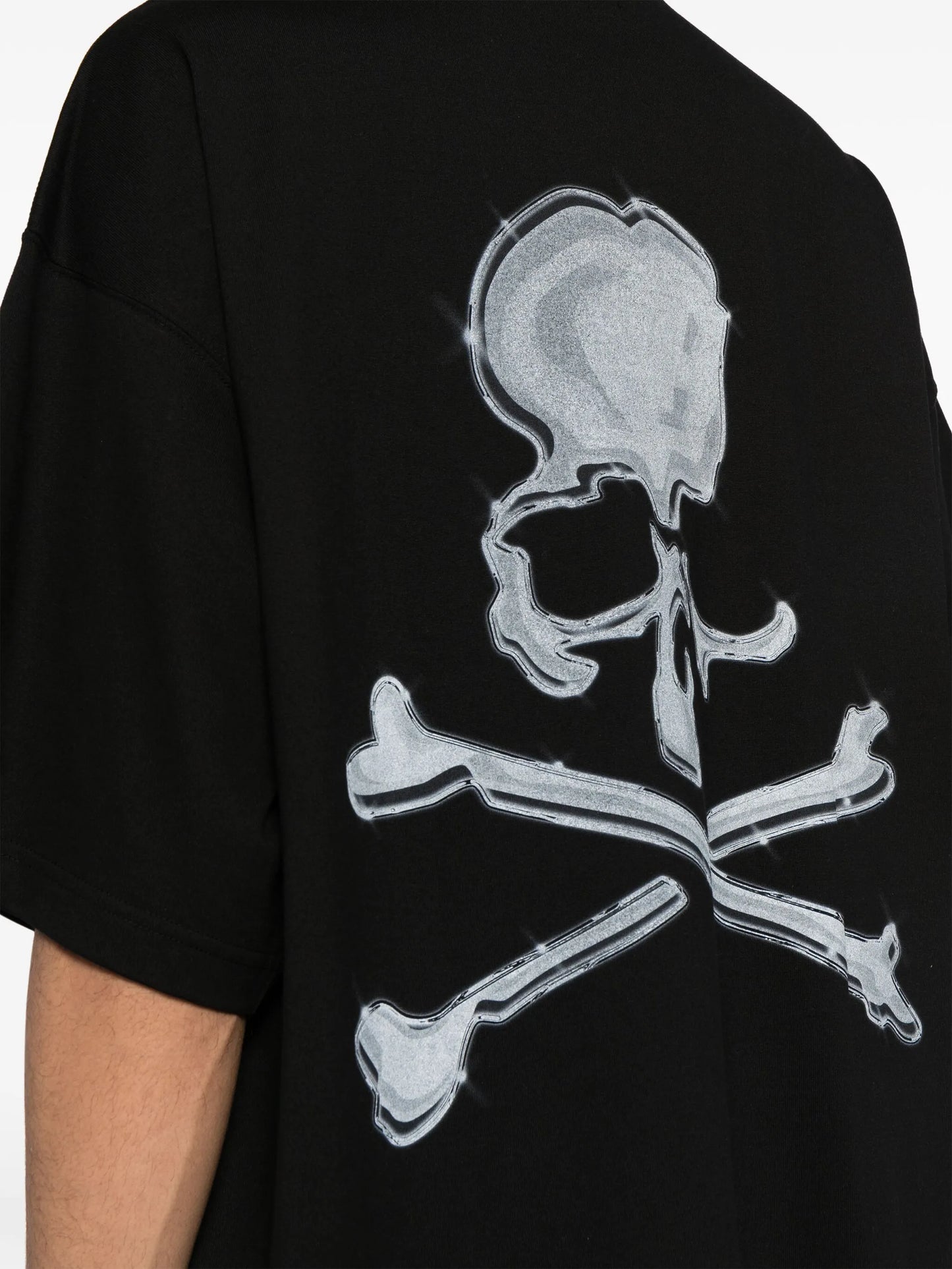 skull short-sleeve cotton T-shirt