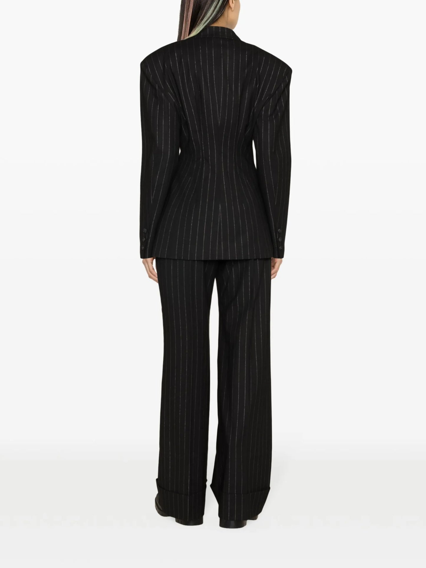 Ottavia Hourglass pinstripe blazer