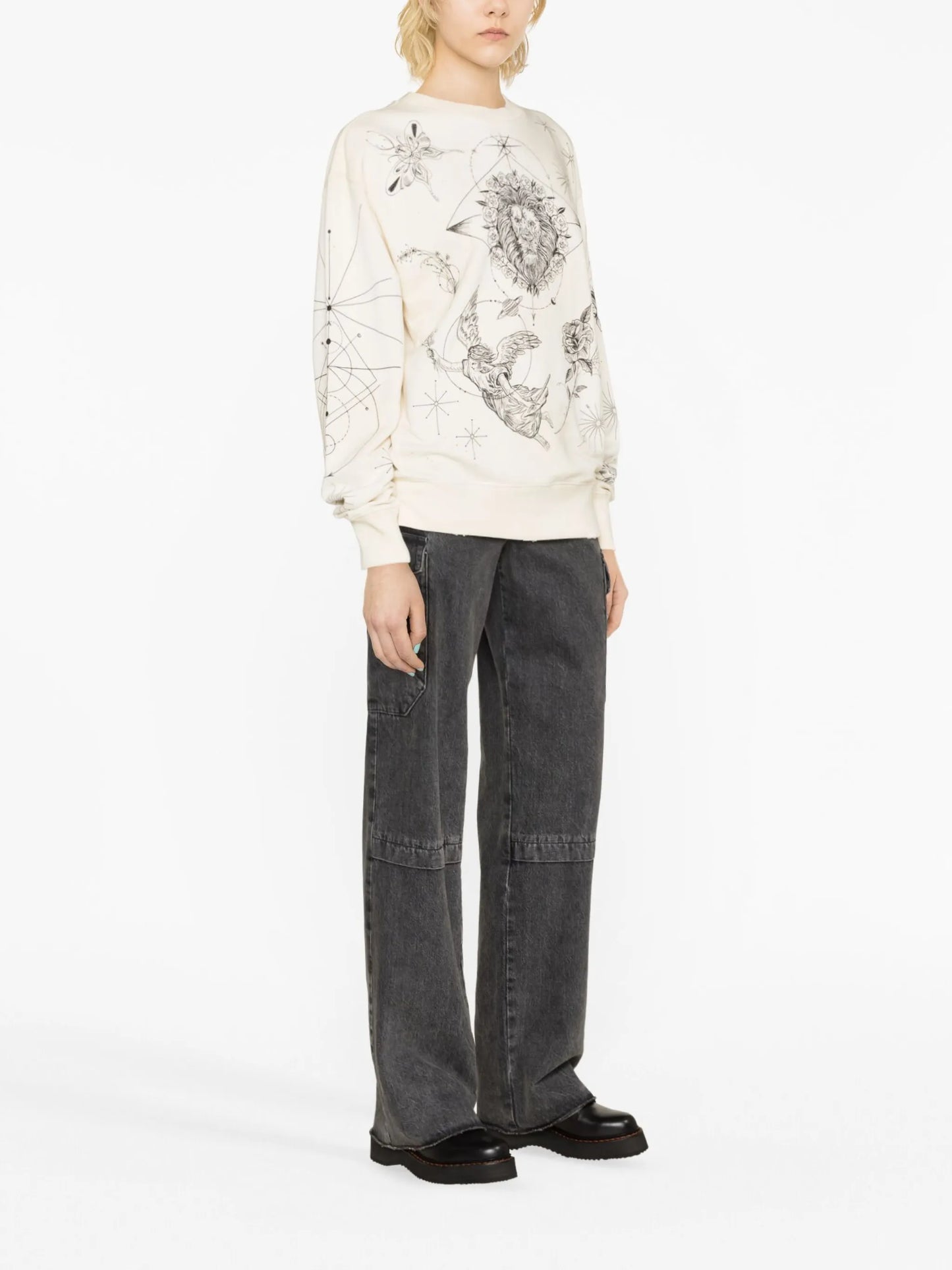 x Dr. Woo embroidered sweatshirt