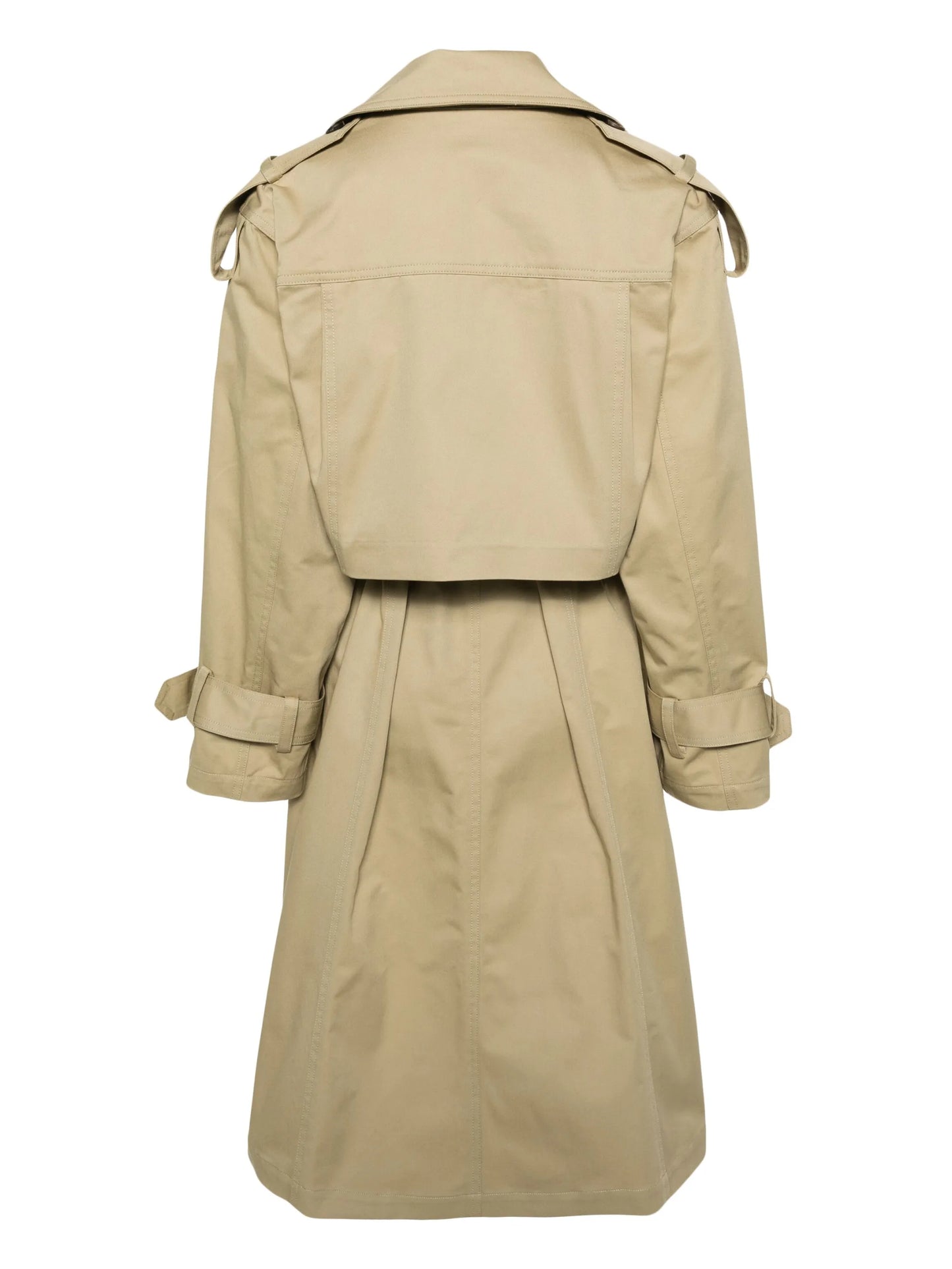 Three-Way cotton trench coat