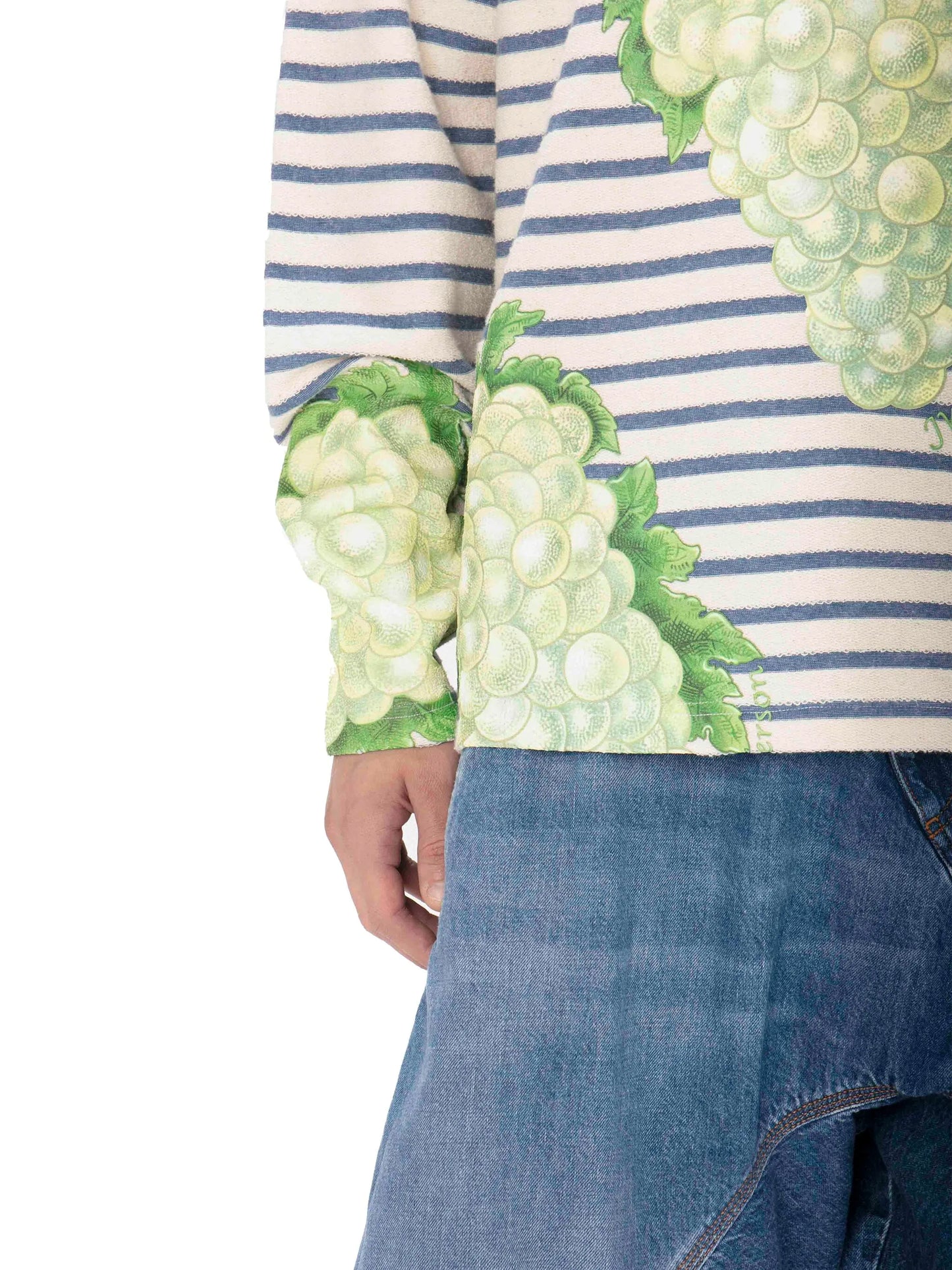 Henley motif-print T-shirt