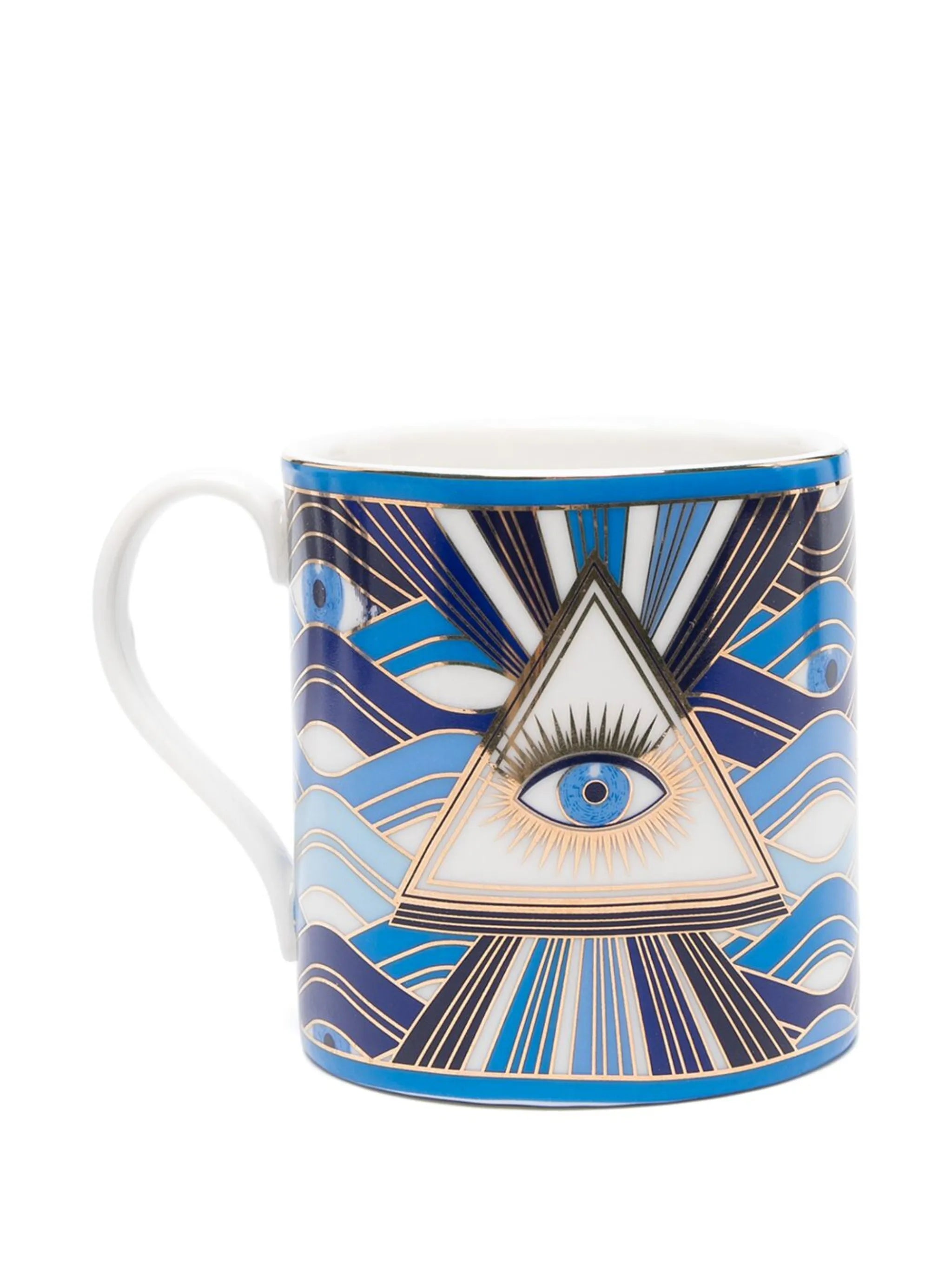 Druggist porcelain mug set (set of four)