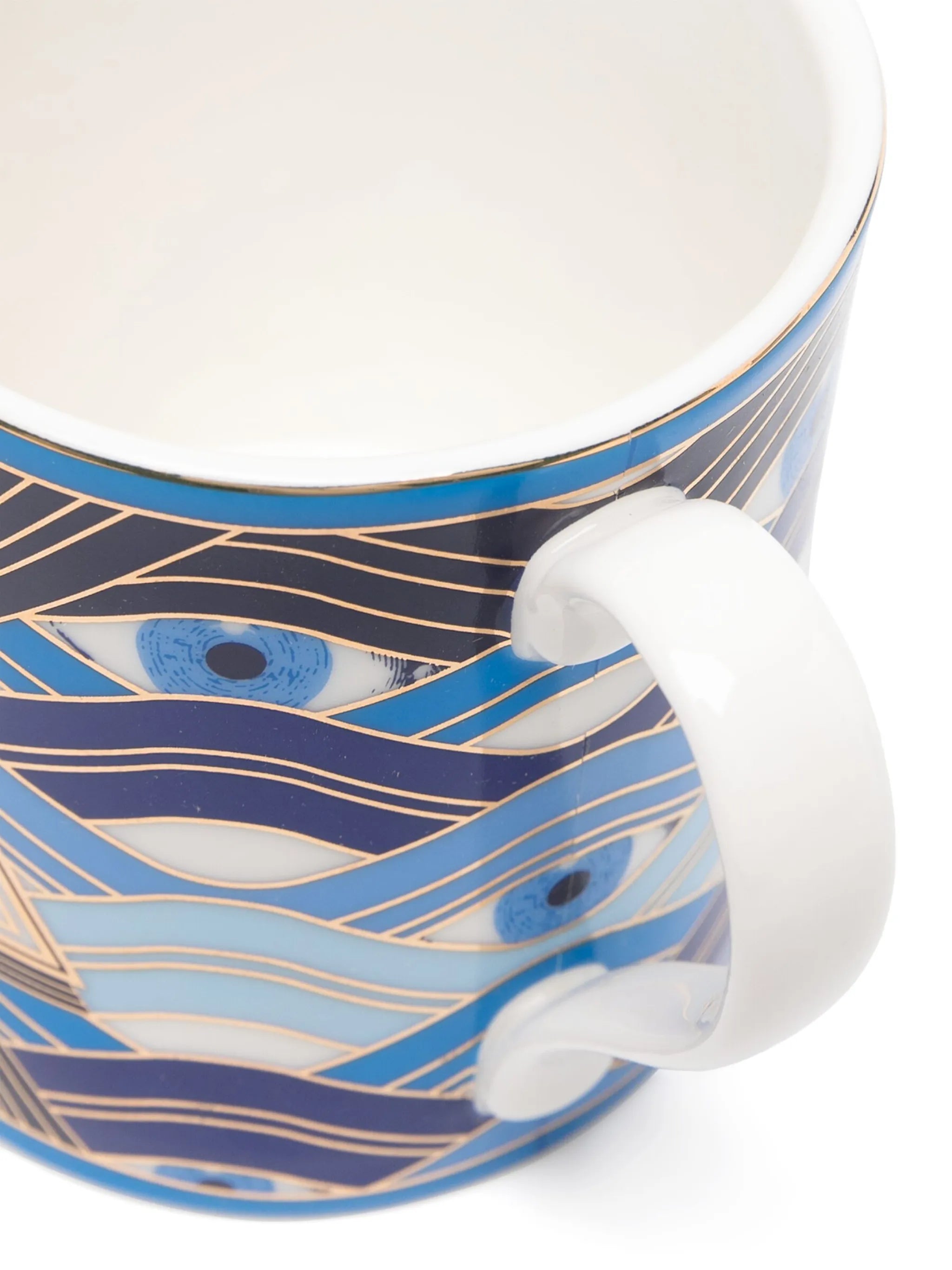 Druggist porcelain mug set (set of four)