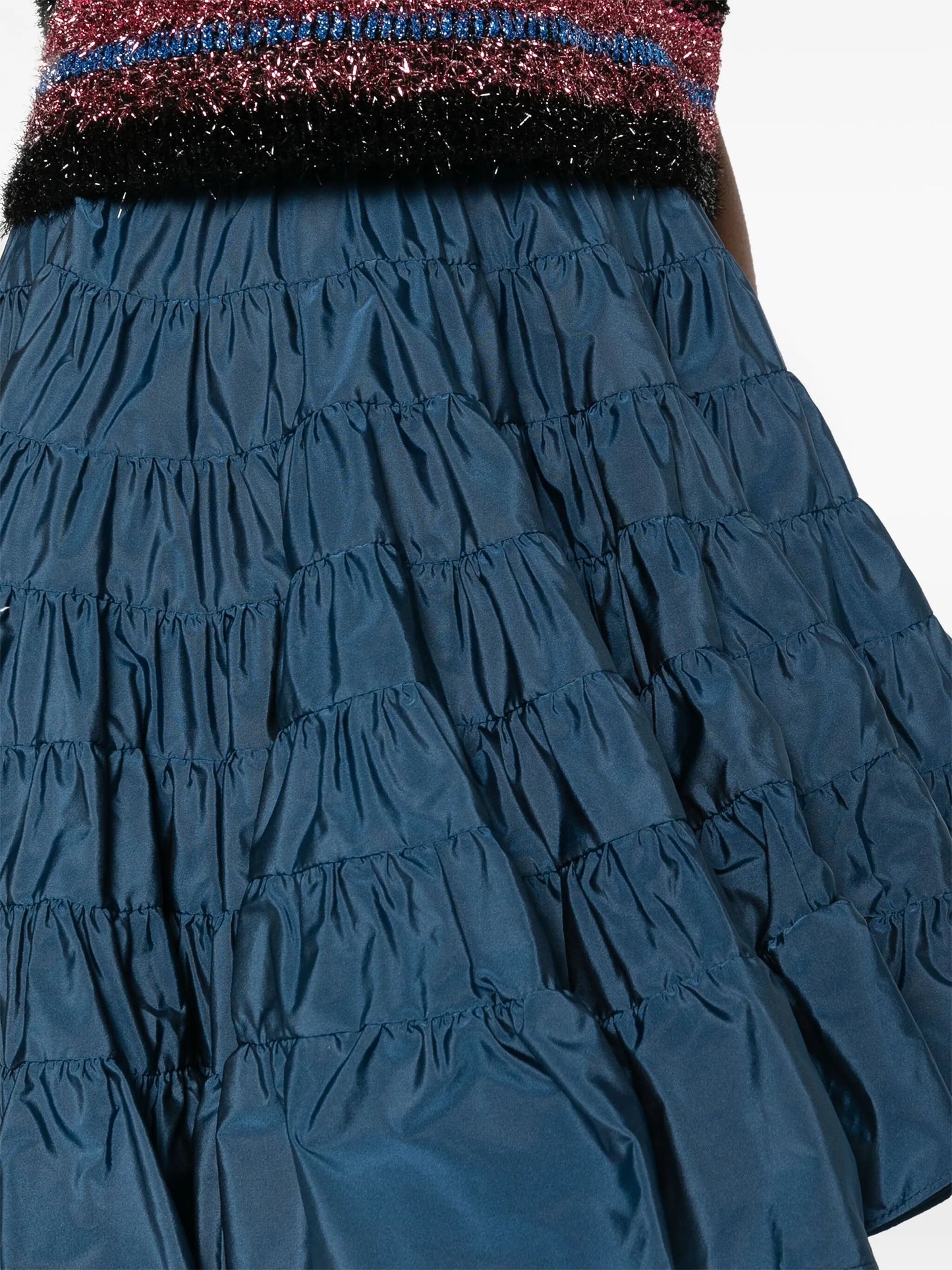Mattia smocked miniskirt