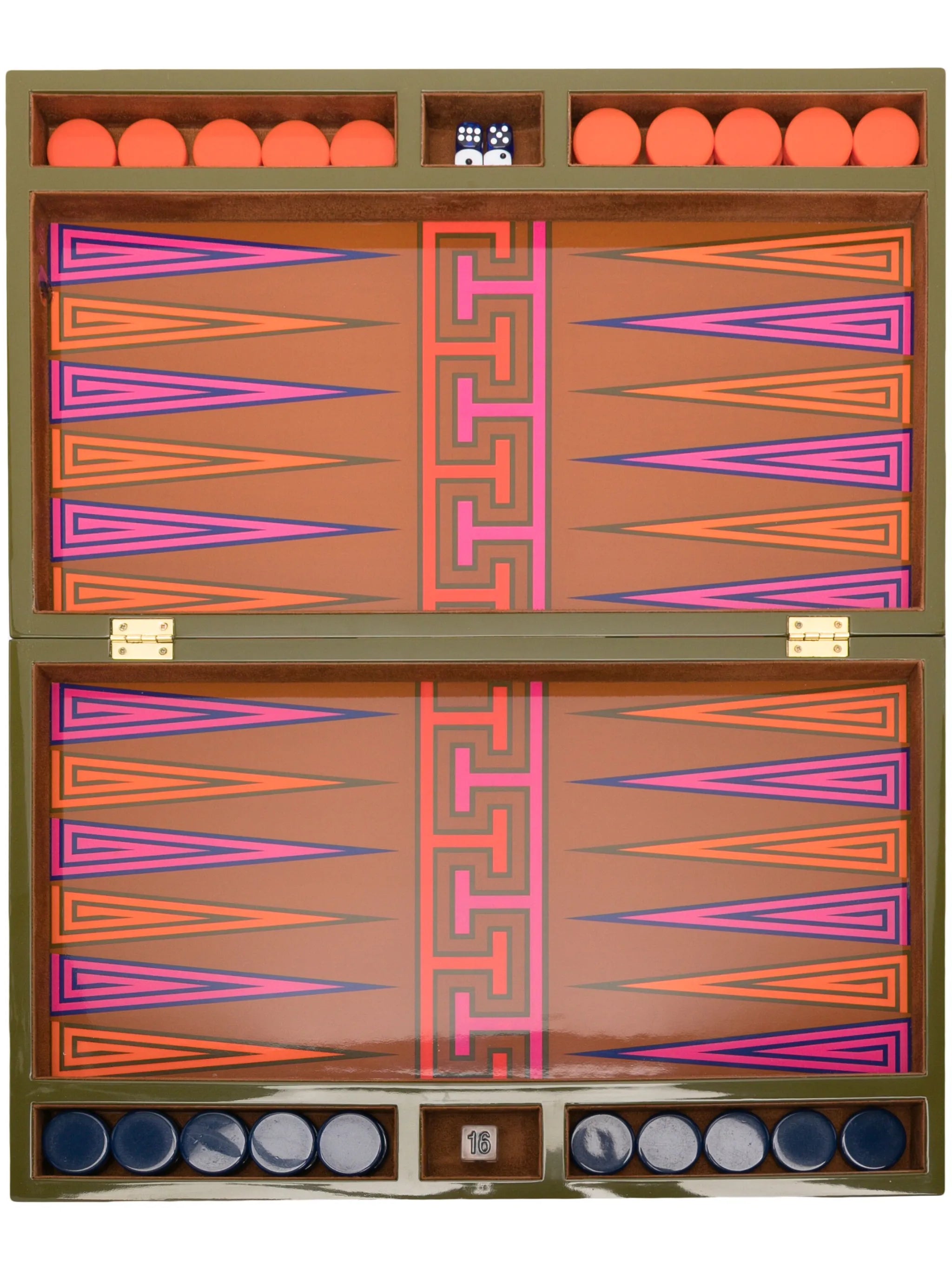 Madrid backgammon set (7cm x 47cm)