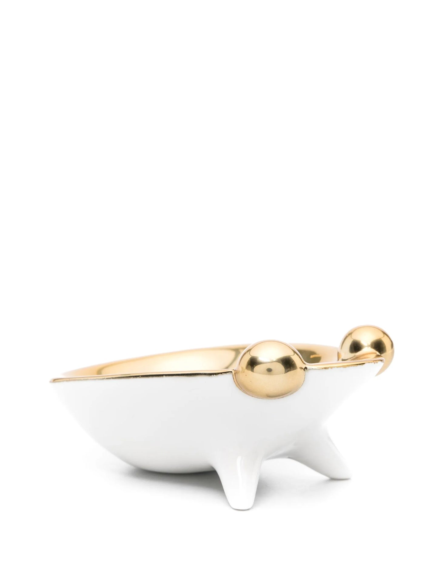 Frog porcelain salt & pepper cellars (set of two)