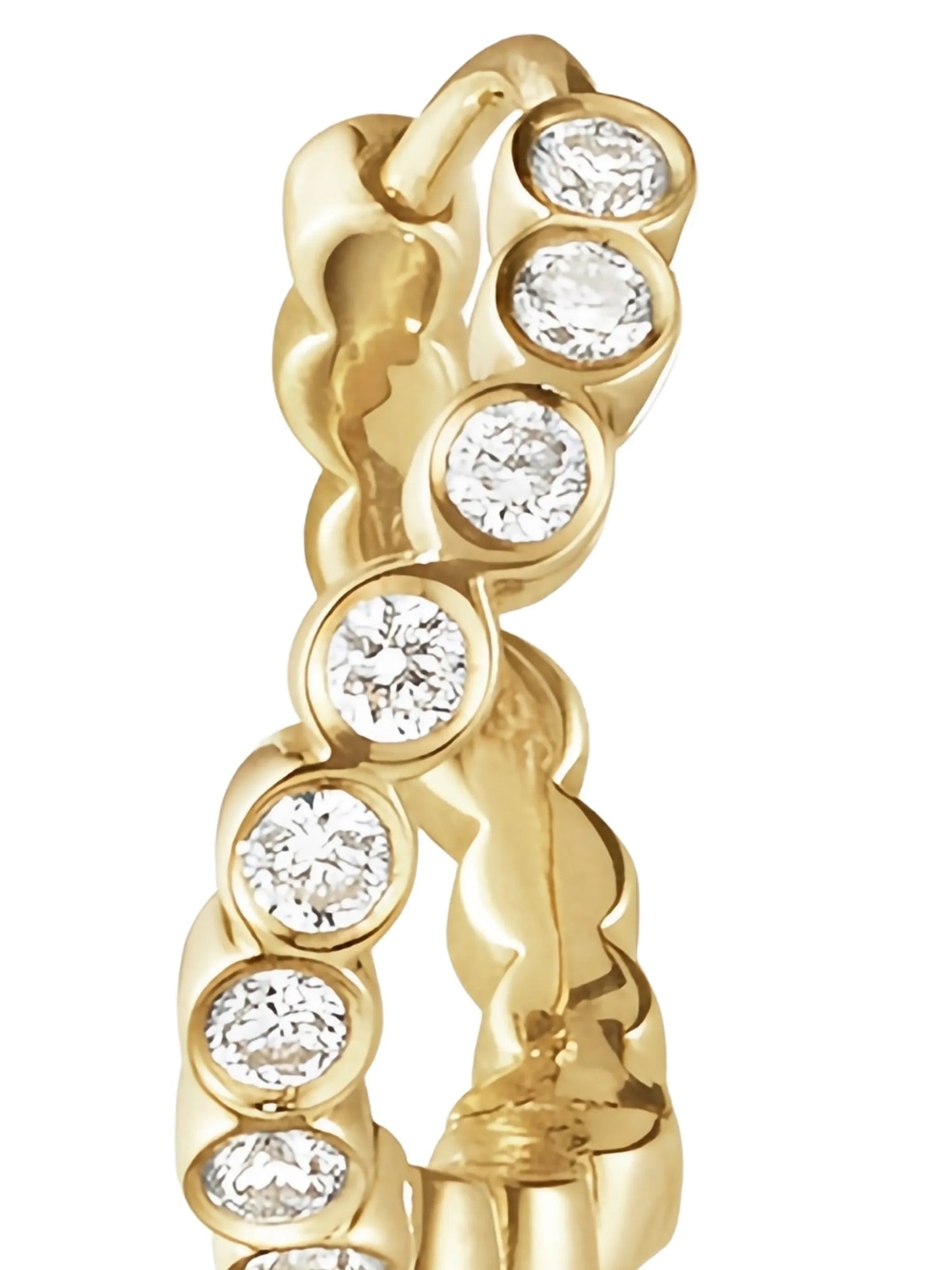 Petit Courant diamond earring