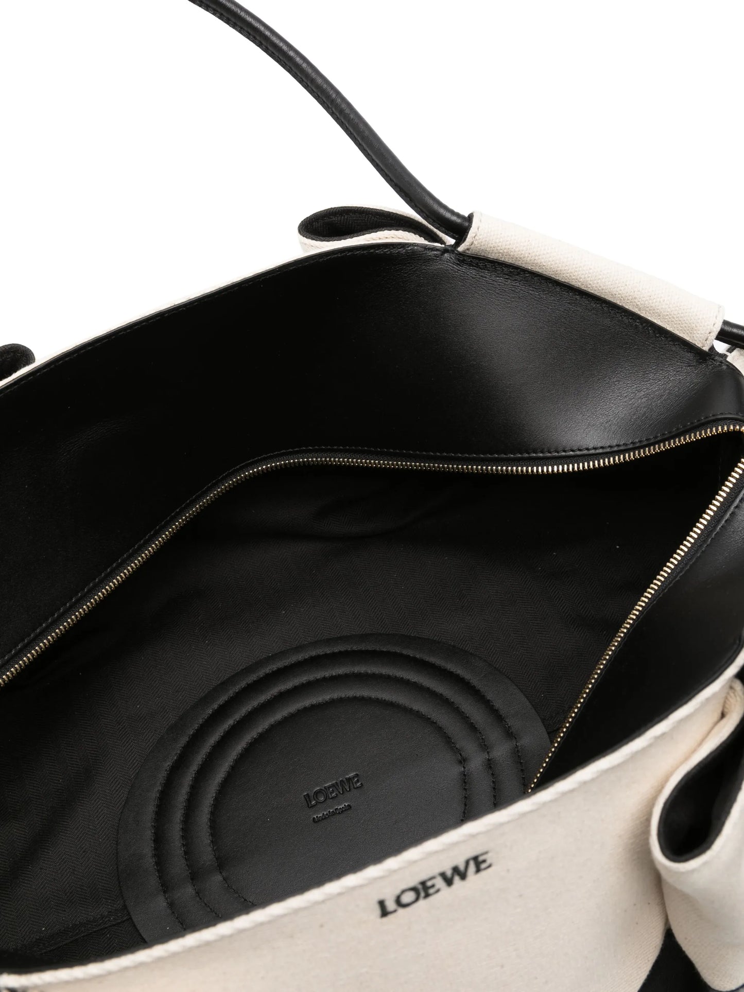 large Paseo two-tone tote bag