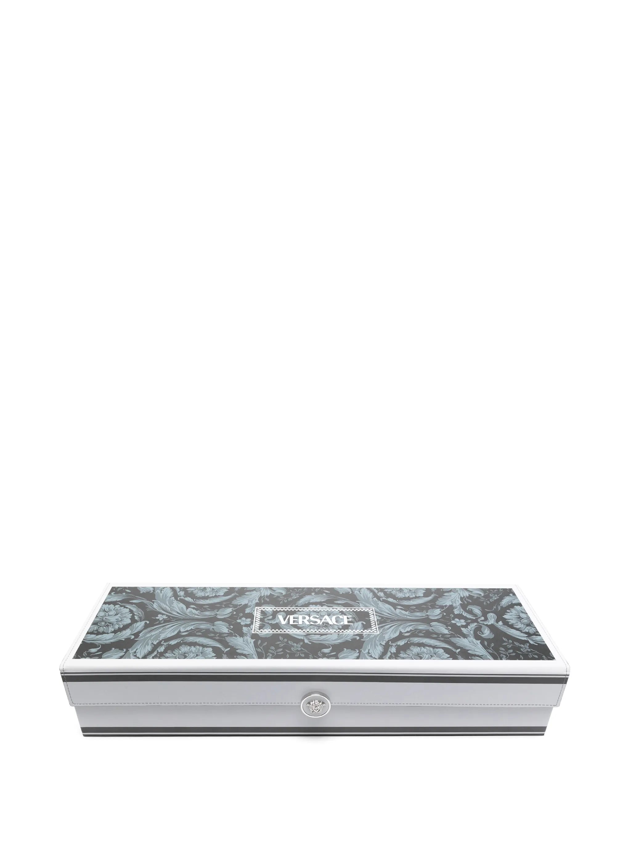Barocco-print mahjong set (52cm x 10.5cm)