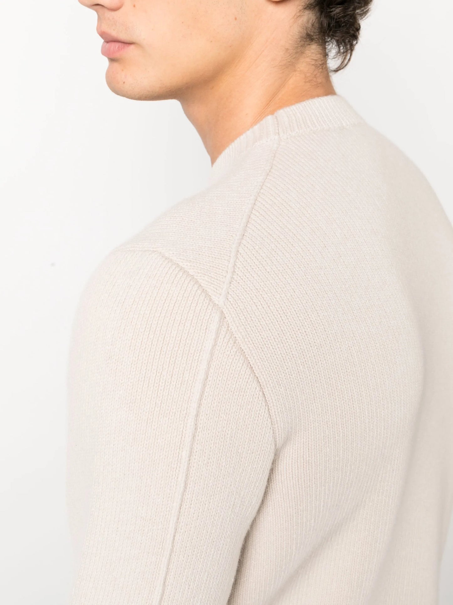 crew-neck wool-cashmere jumper