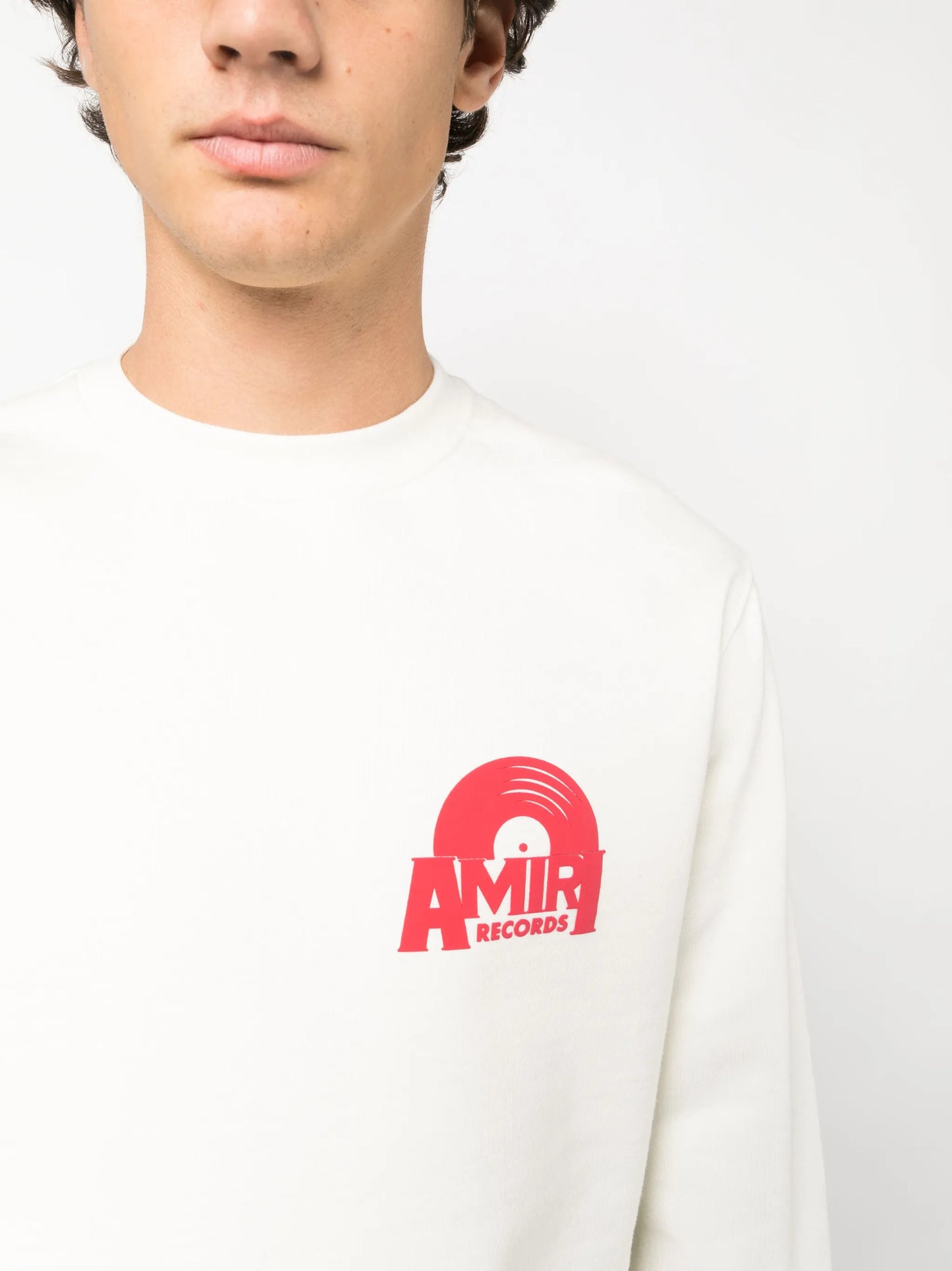 logo-print crew-neck sweatshirt