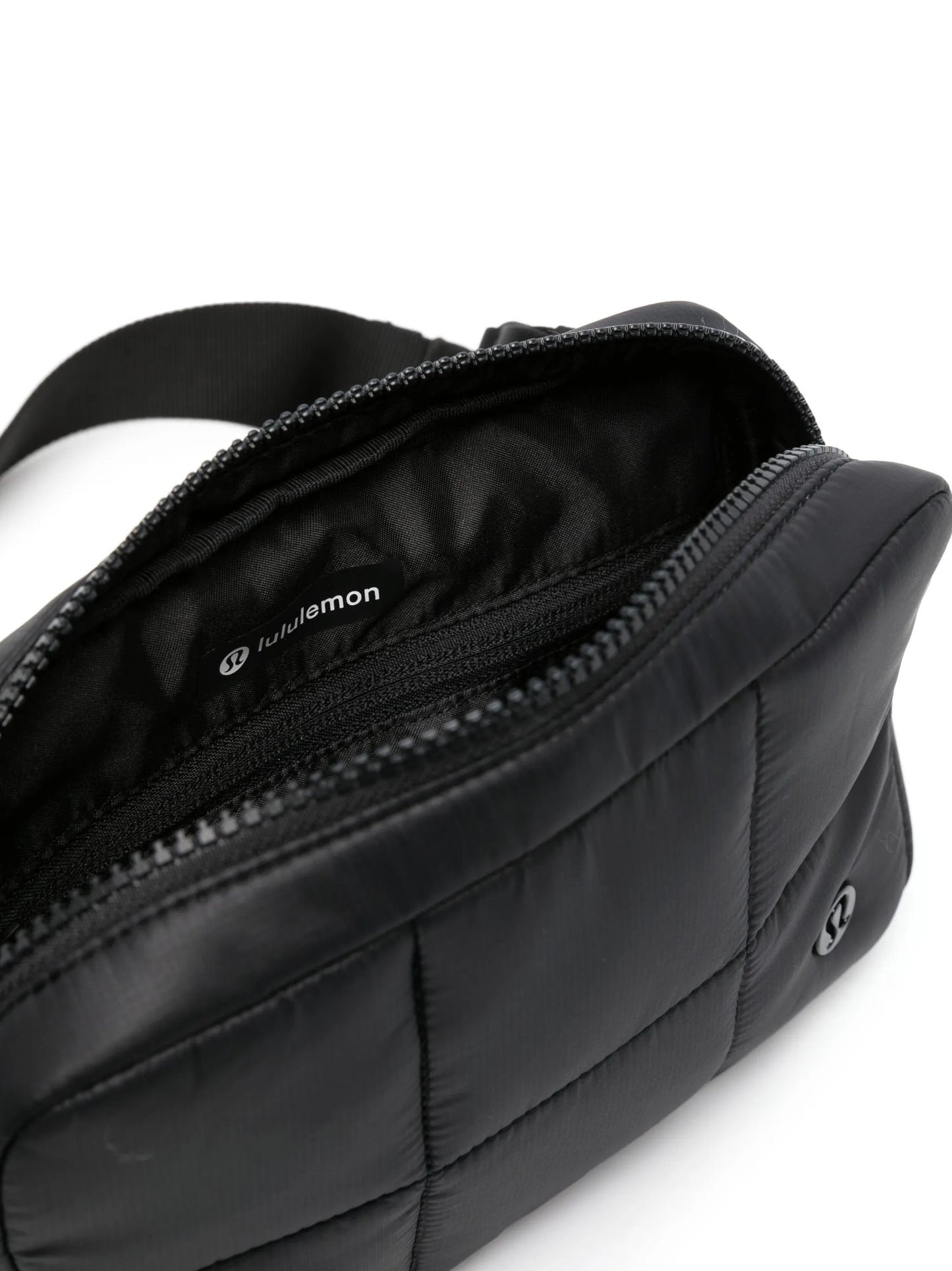 Grid quilted belt bag
