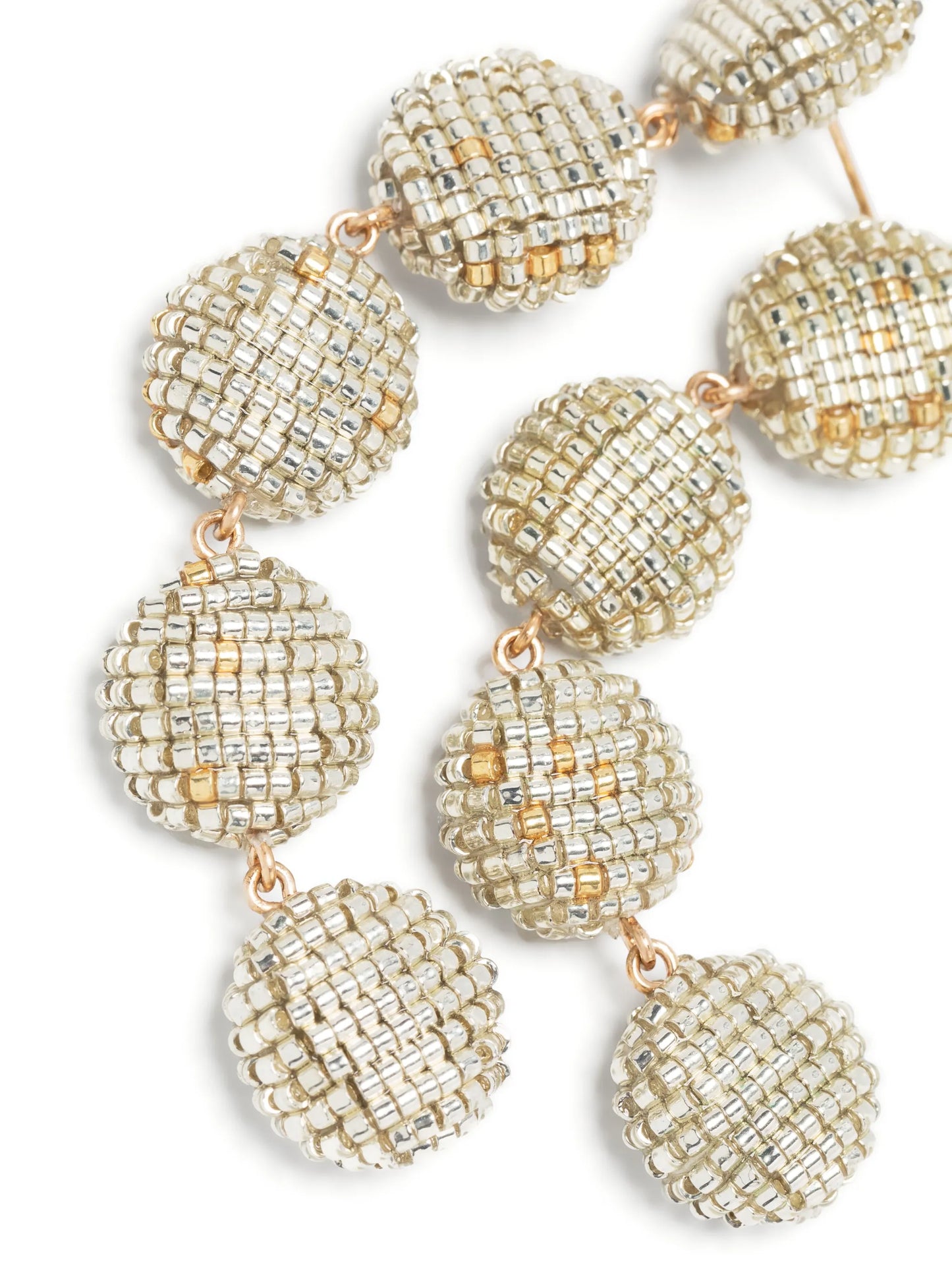 Cimu beaded drop earrings