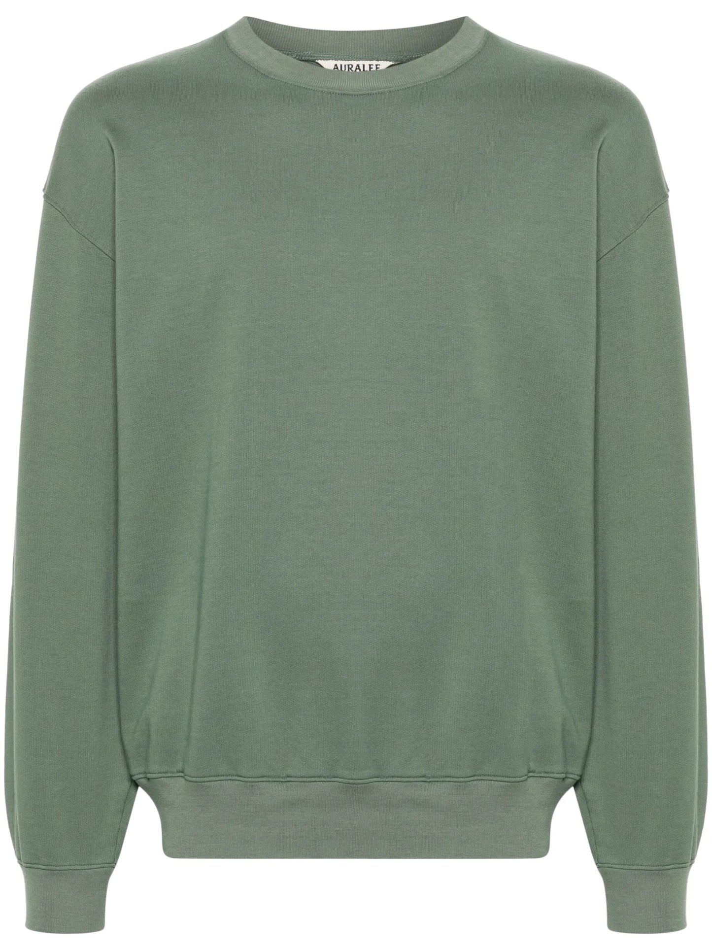 crew-neck cotton sweatshirt