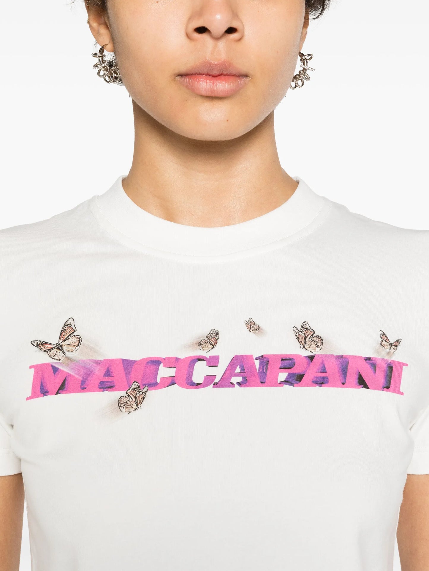 logo-print cotton T-shirt