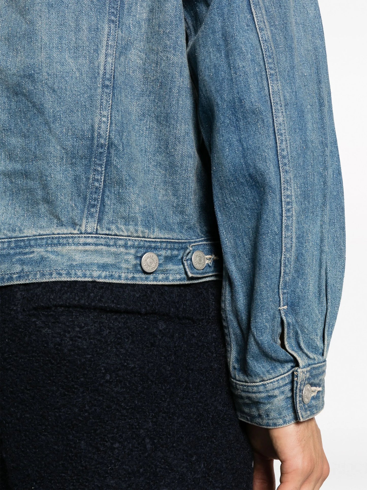 button-up jeans jacket