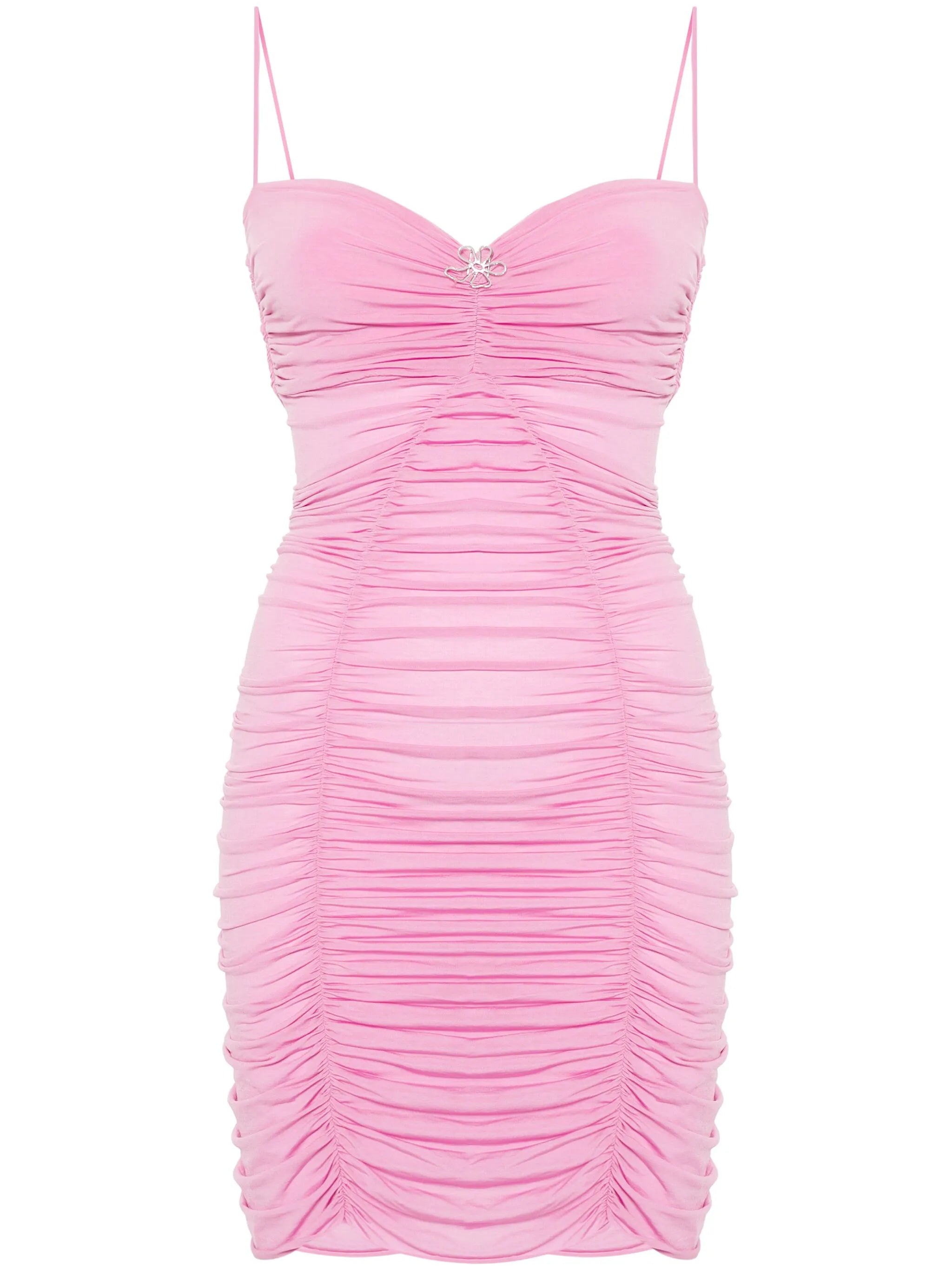 Elena ruched minidress