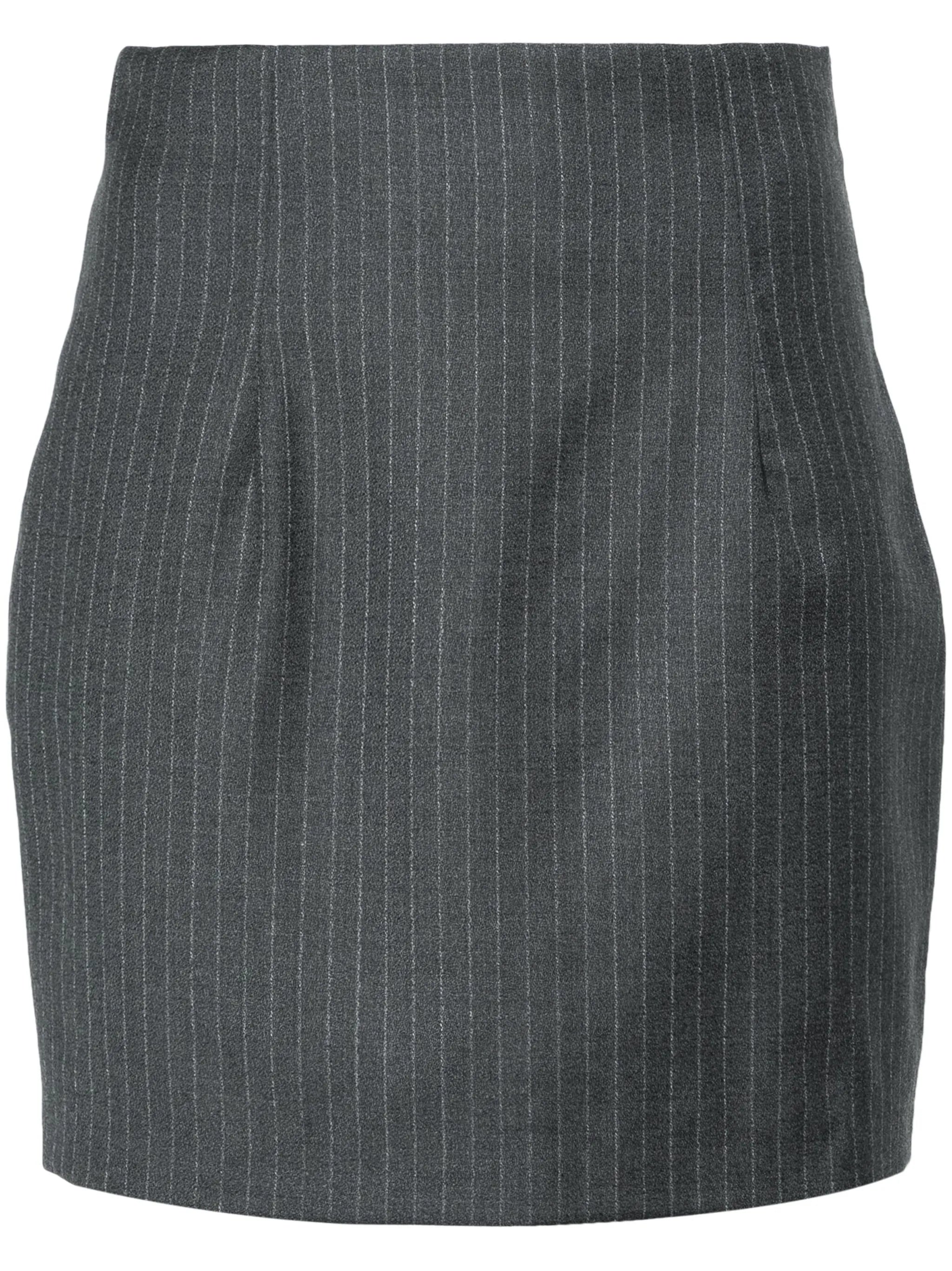 Mani pinstriped mini skirt