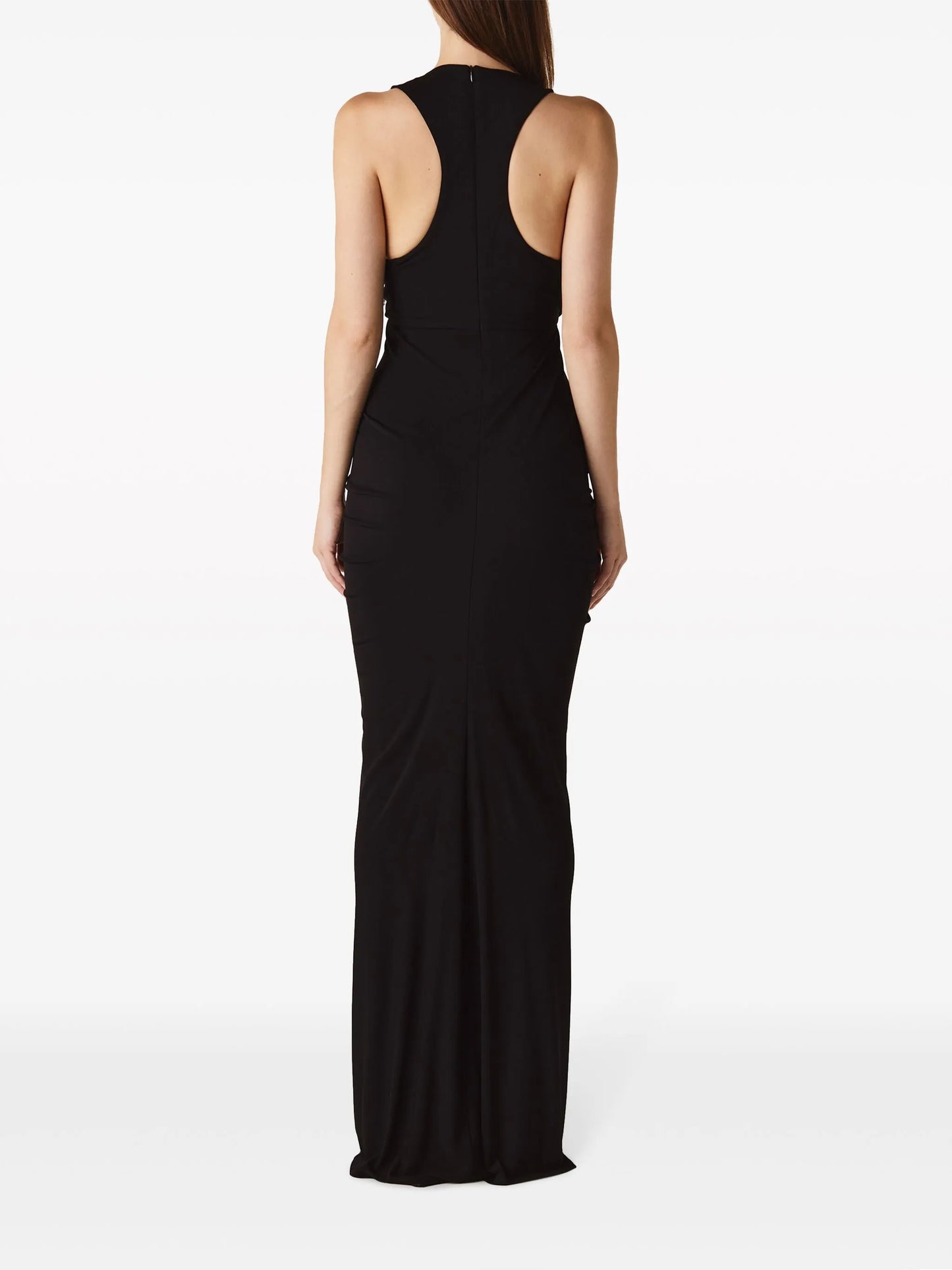 Vivenda draped cut-out maxi dress