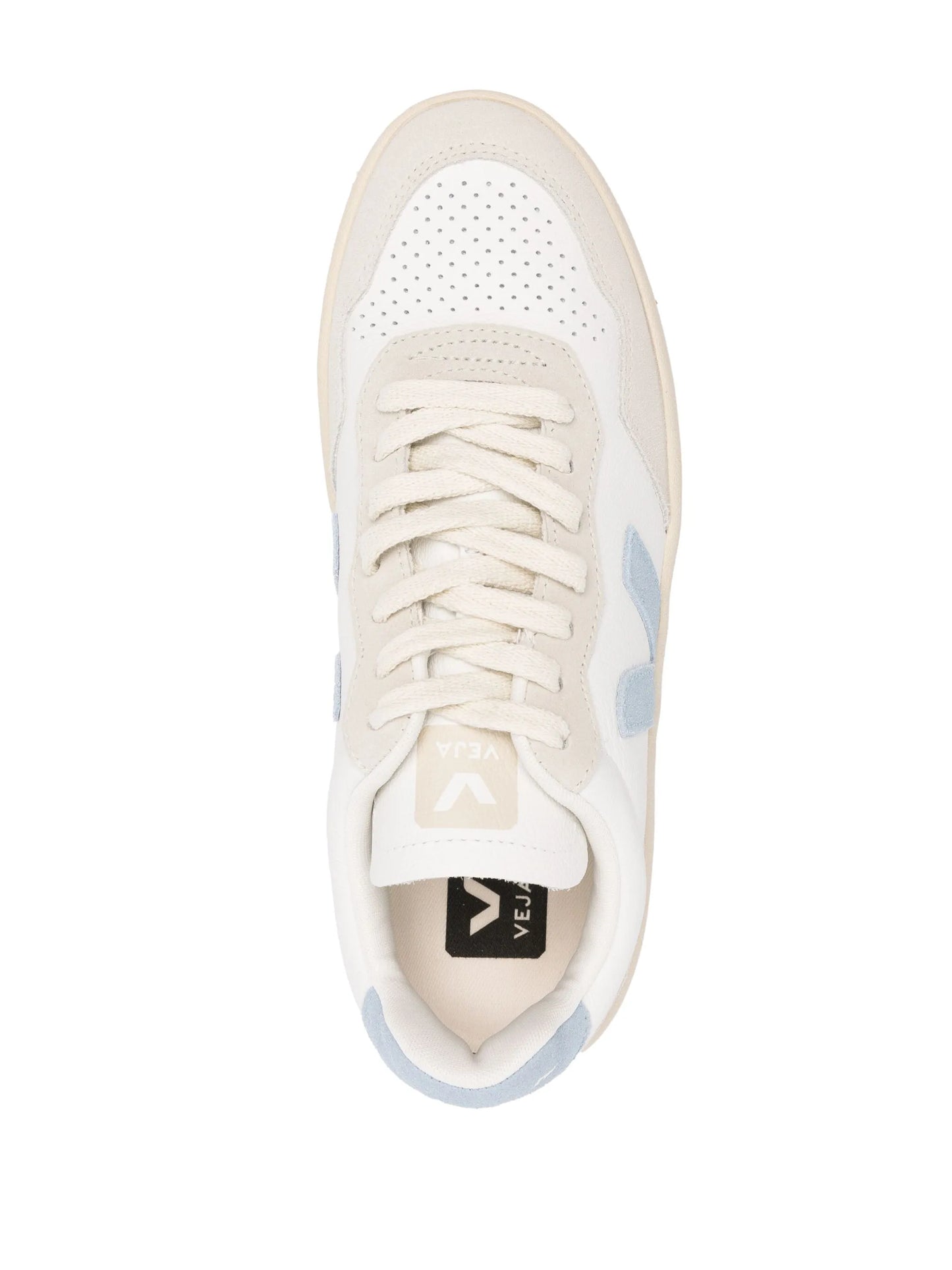 V-90 low-top leather sneakers