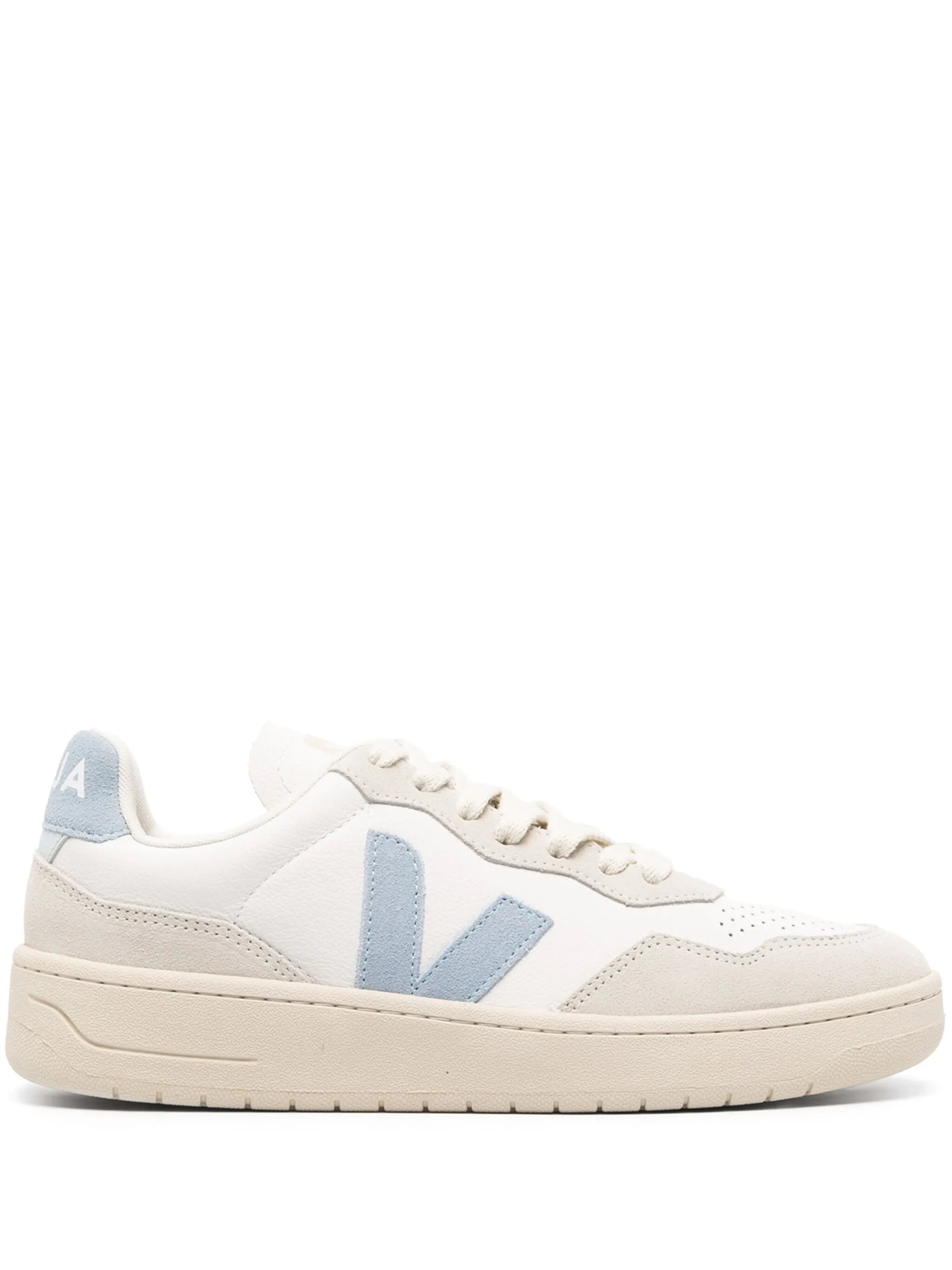 V-90 low-top leather sneakers