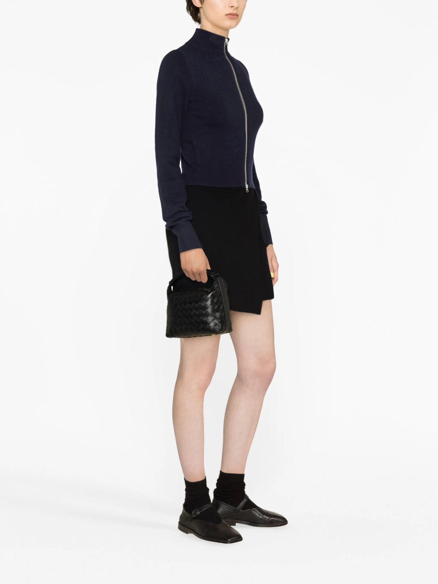 Lemon cashmere-blend cardigan