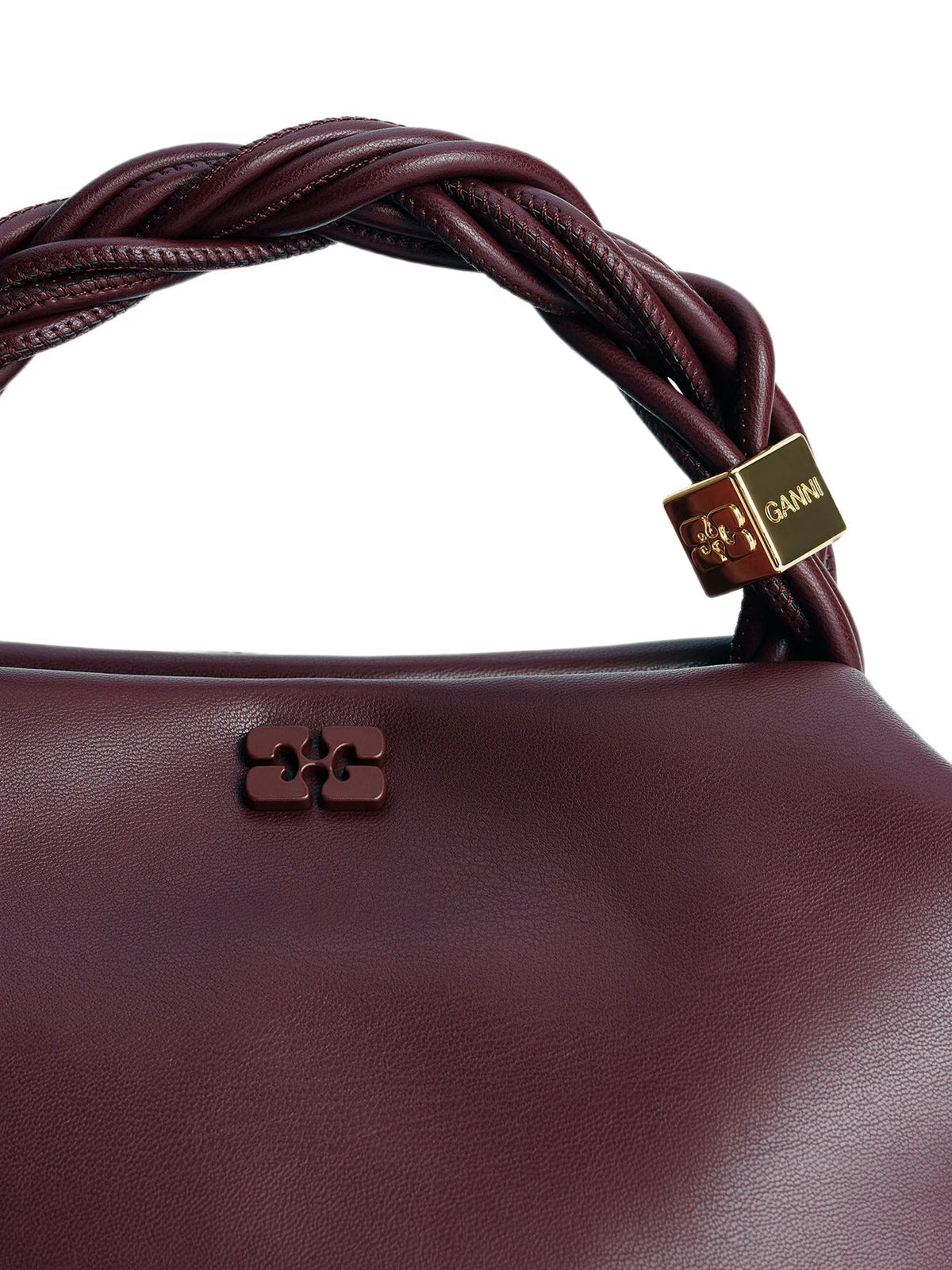 burgundy small Bou bag