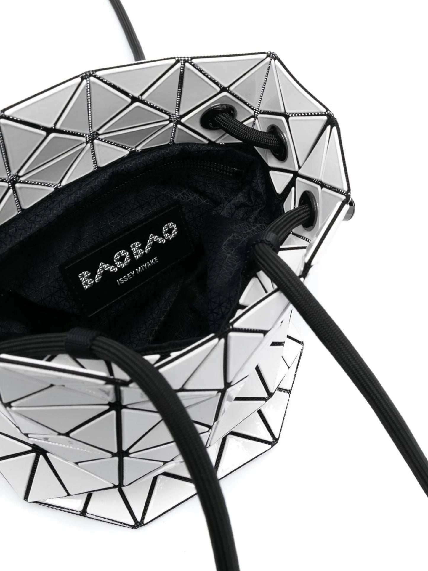 Wring geometric panelled-design shoulder bag