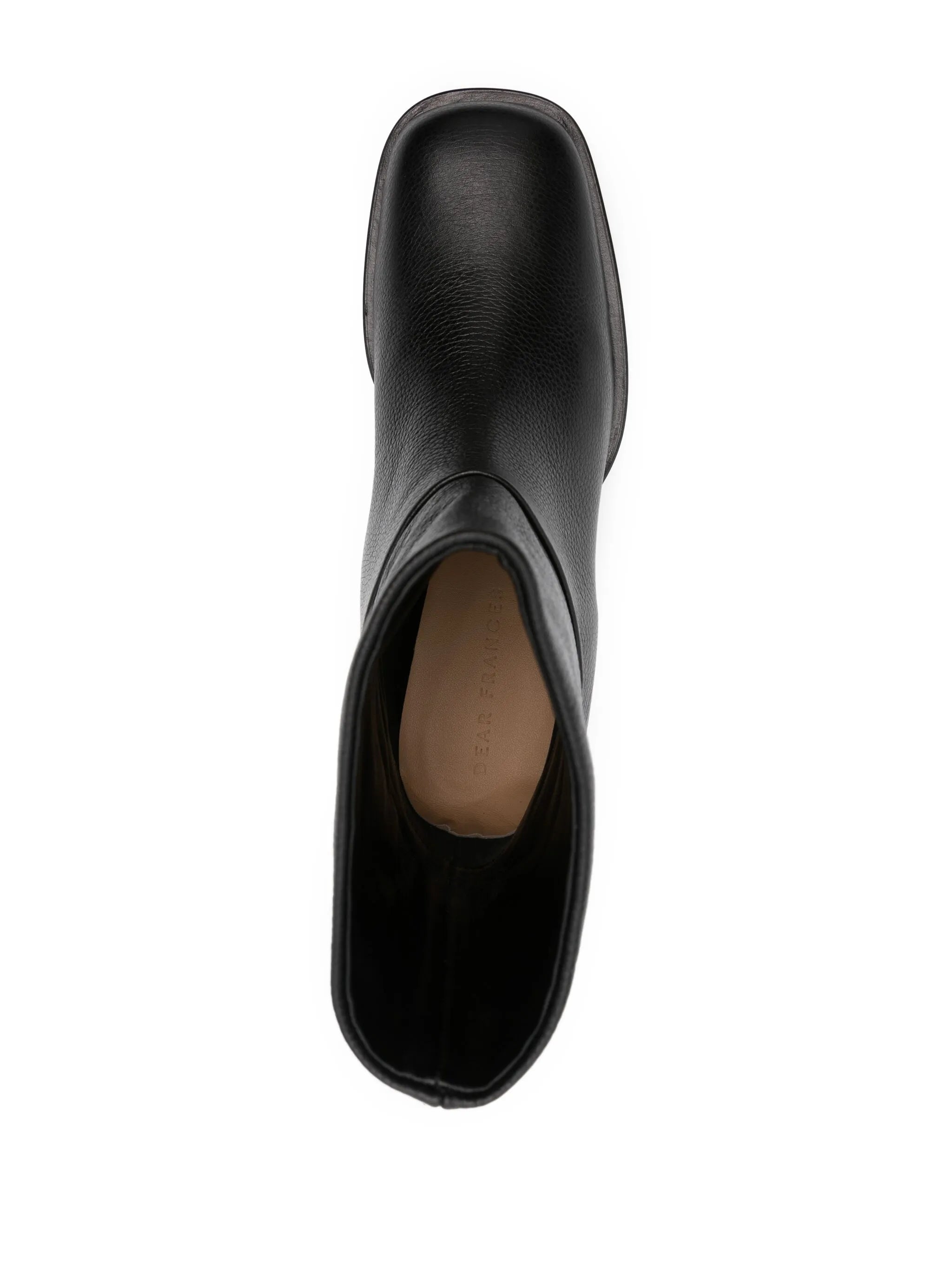 40mm square-toe ankle boots