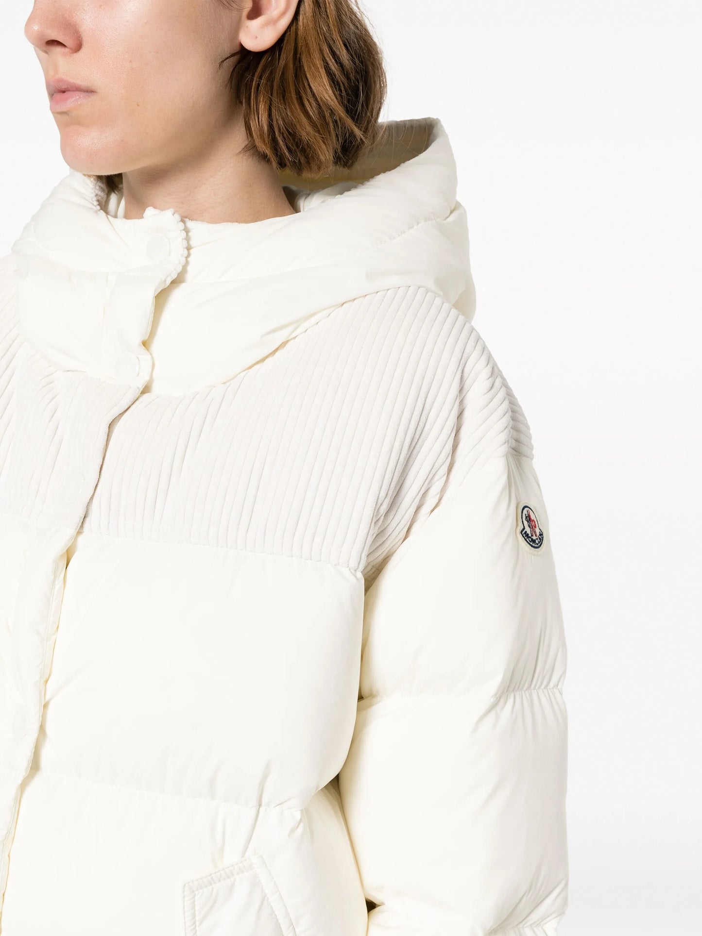 padded hooded jacket