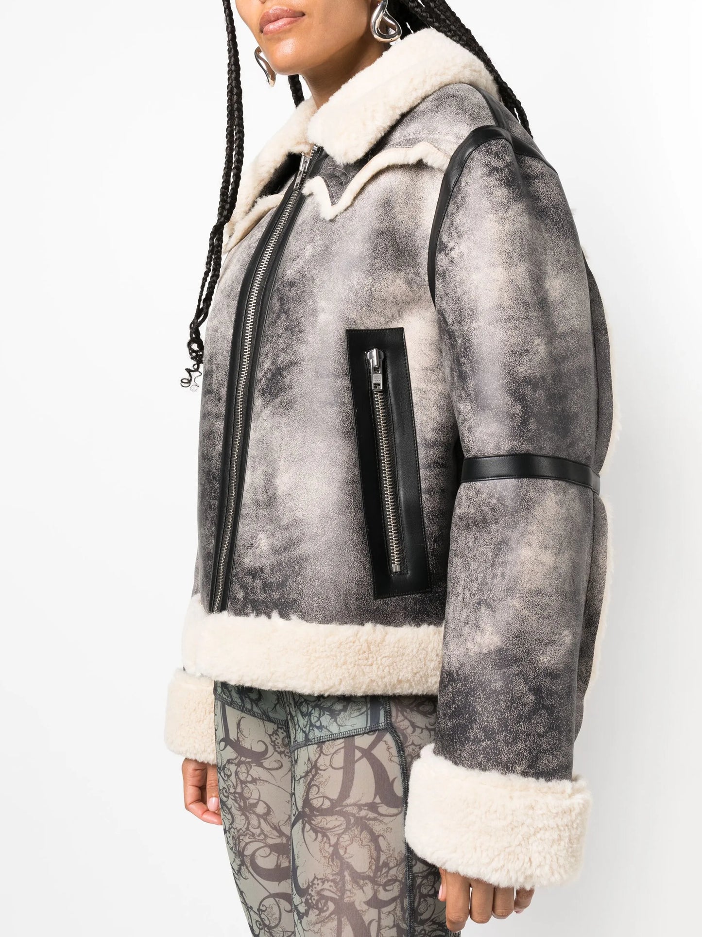 Lessie faux-shearling jacket