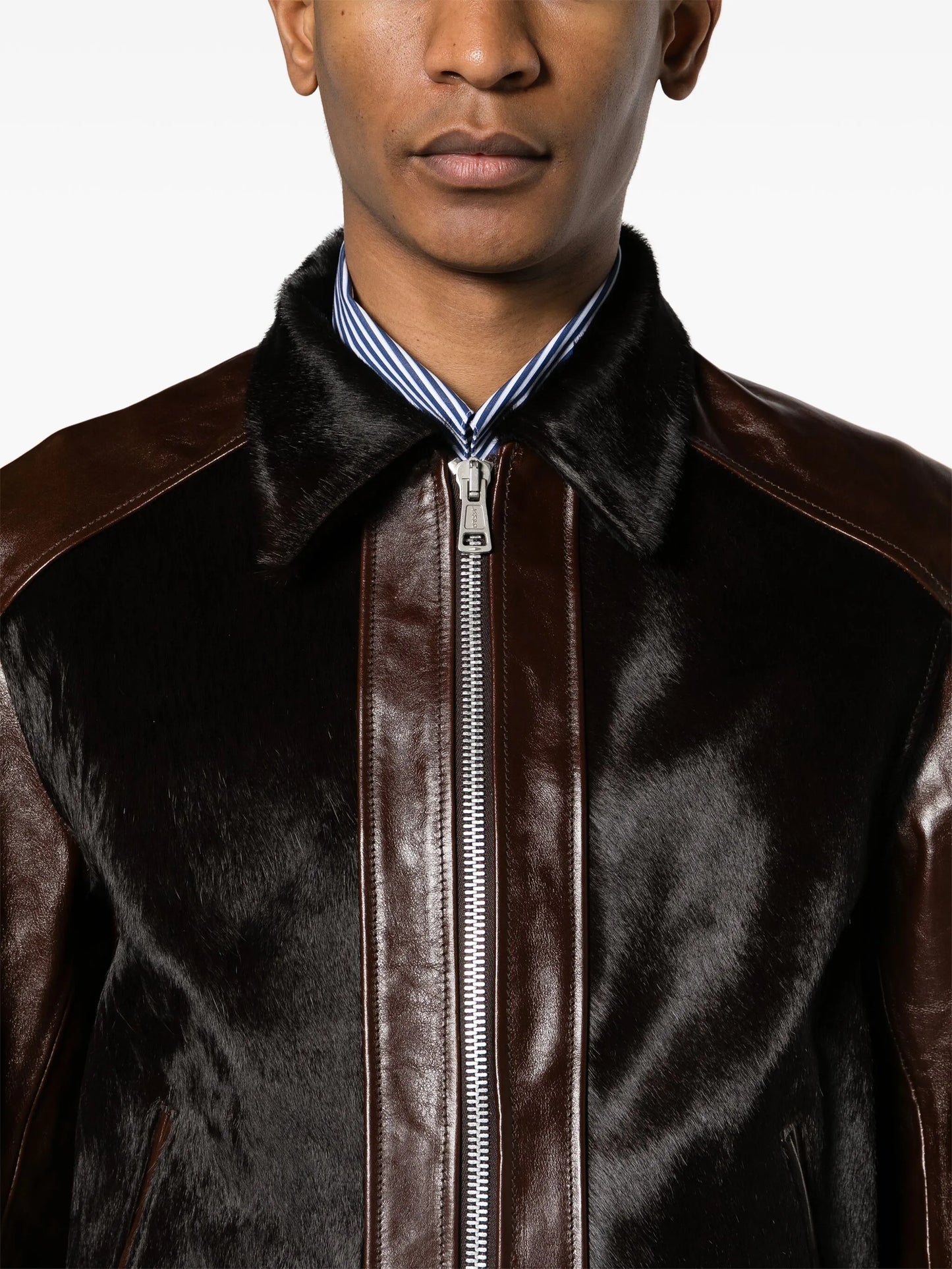 Andalou leather jacket
