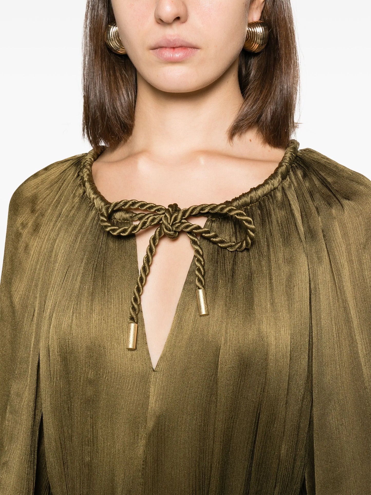 Seraphina smocked midi dress