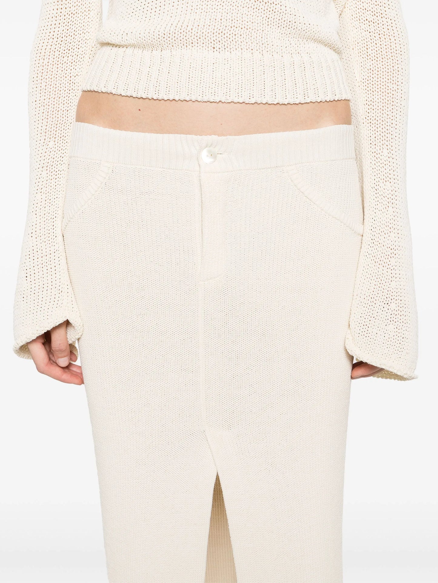 Sei knitted maxi skirt