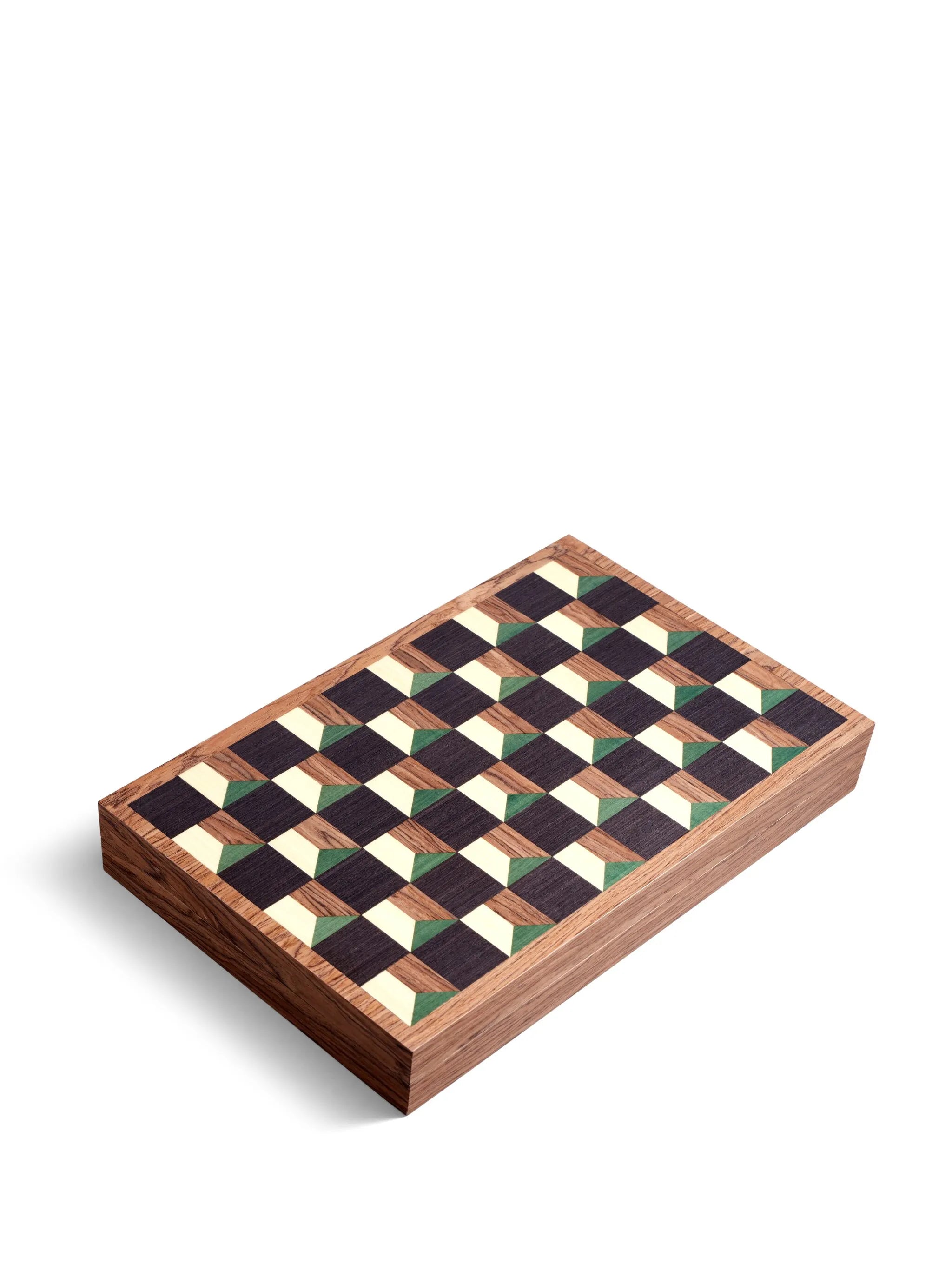 Matis wood backgammon set