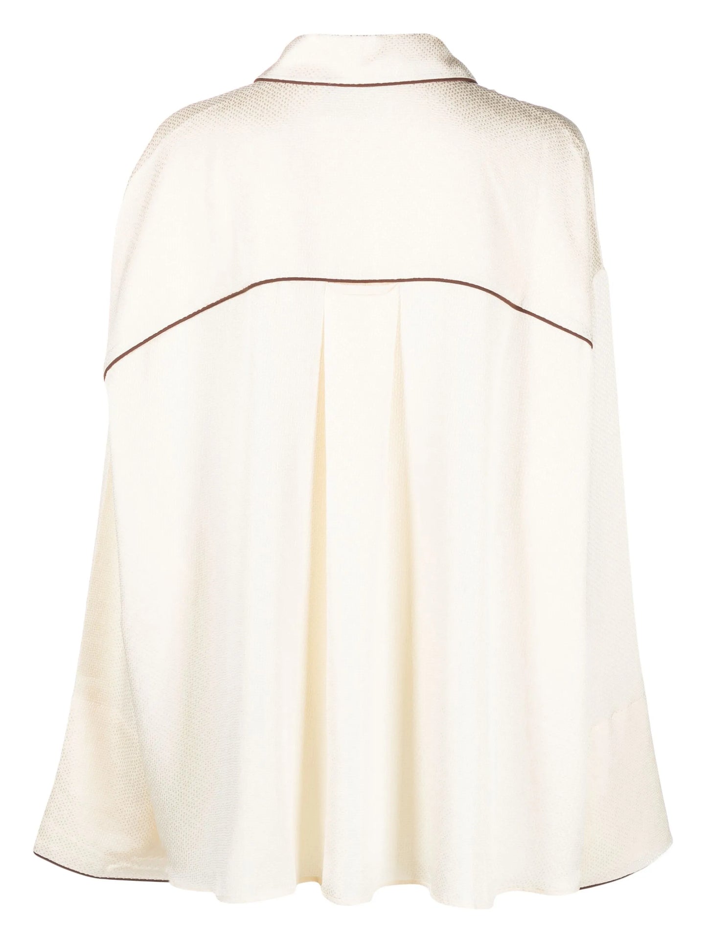 Pastelle jacquard-pattern pyjama top